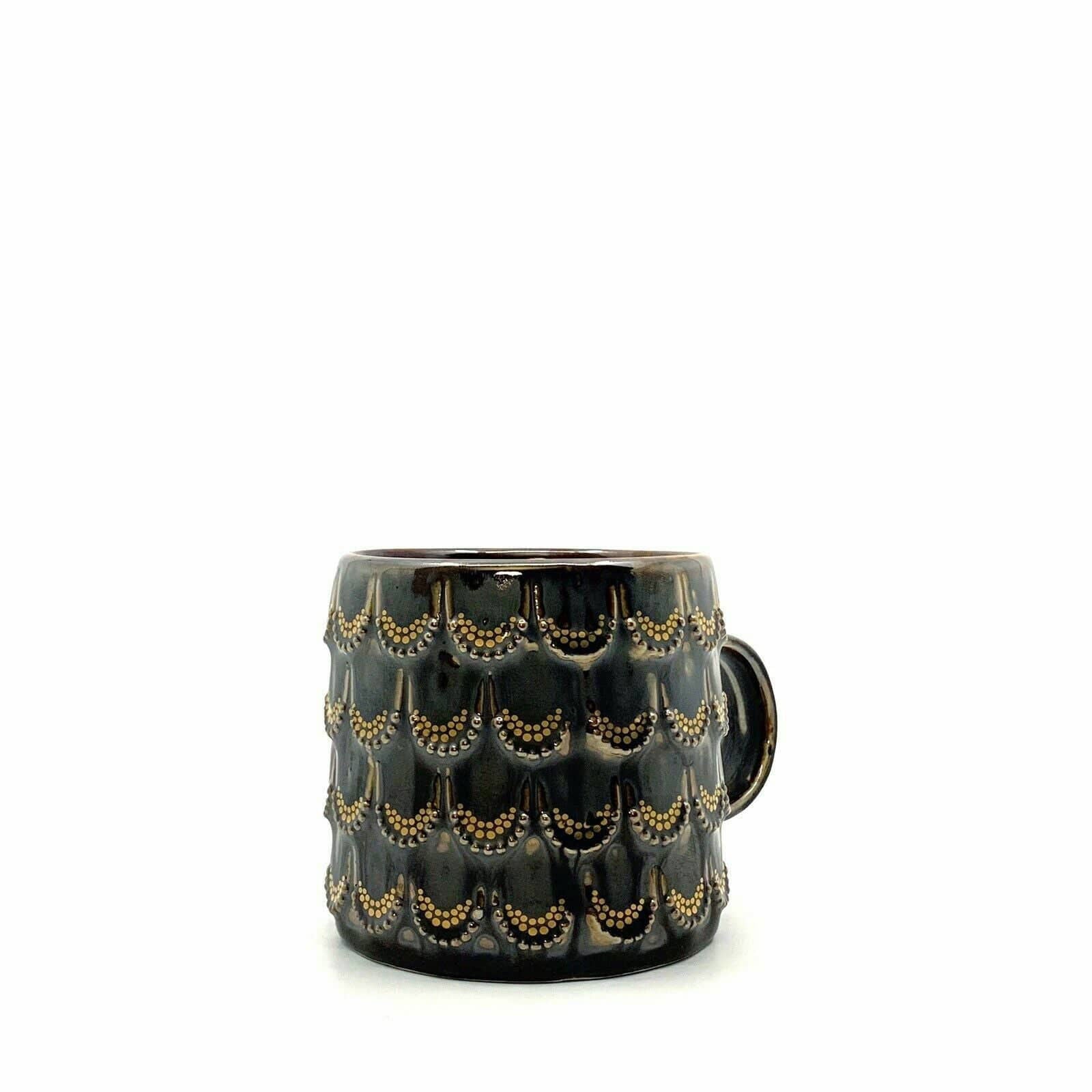 Elegant Starbucks Golden Scales Anniversary Cup - 10 fl oz, Brown/Gold, Ceramic -  | Buy at Parsimony Shoppes