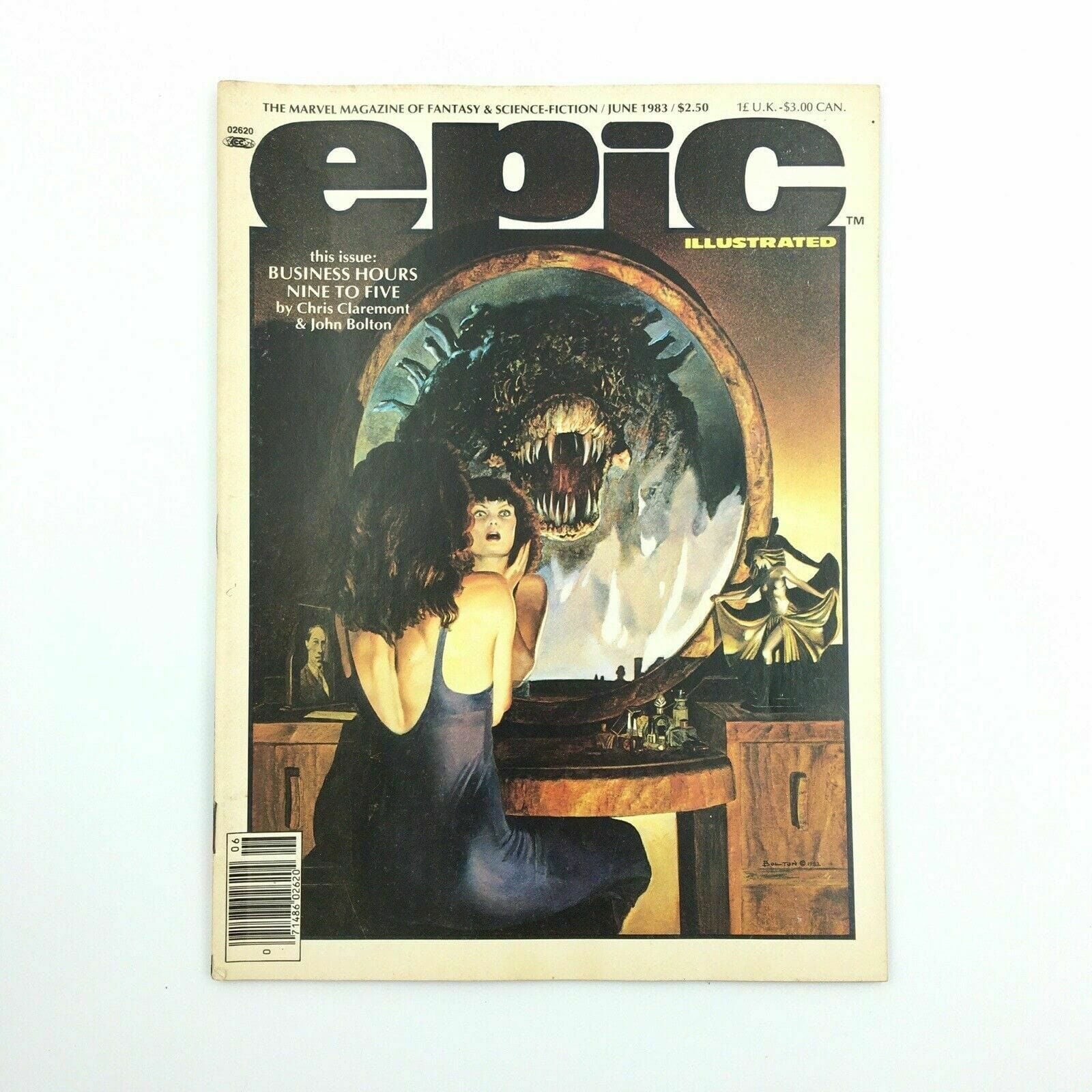 Epic The Marvel Magazine Of Fantasy & Science Fiction June 1983 -  | Buy at Parsimony Shoppes