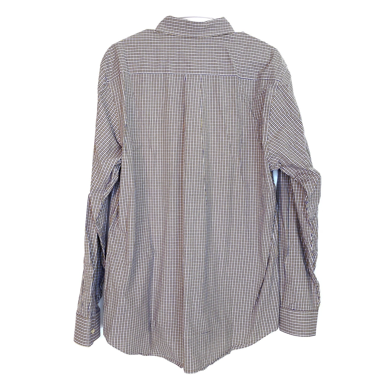 Exciting Vineyard Vines Mens Plaid Shirt Slim Fit Button-Up L/s Whale Yellow/Purple L Cotton Long Sleeve -  | Buy at Parsimony Shoppes