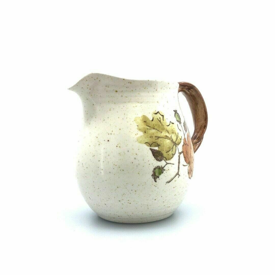 Exquisite Metlox Poppytrail WOODLAND Gold 1QT Pitcher Oak Leaf Pattern -  | Buy at Parsimony Shoppes