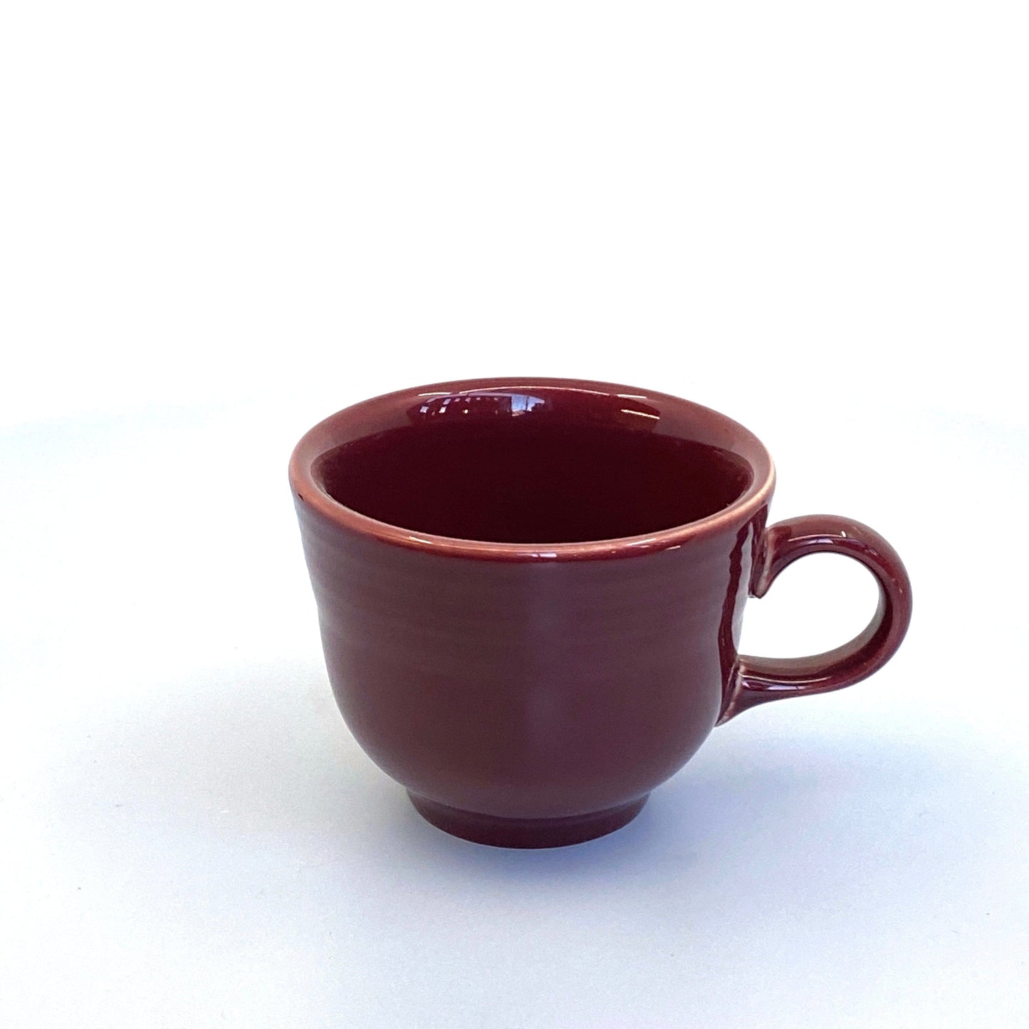 Fiesta Cinnabar Brown Replacement Tea Coffee Cup 7.75 Fl Oz Homer Laughlin Co USA.