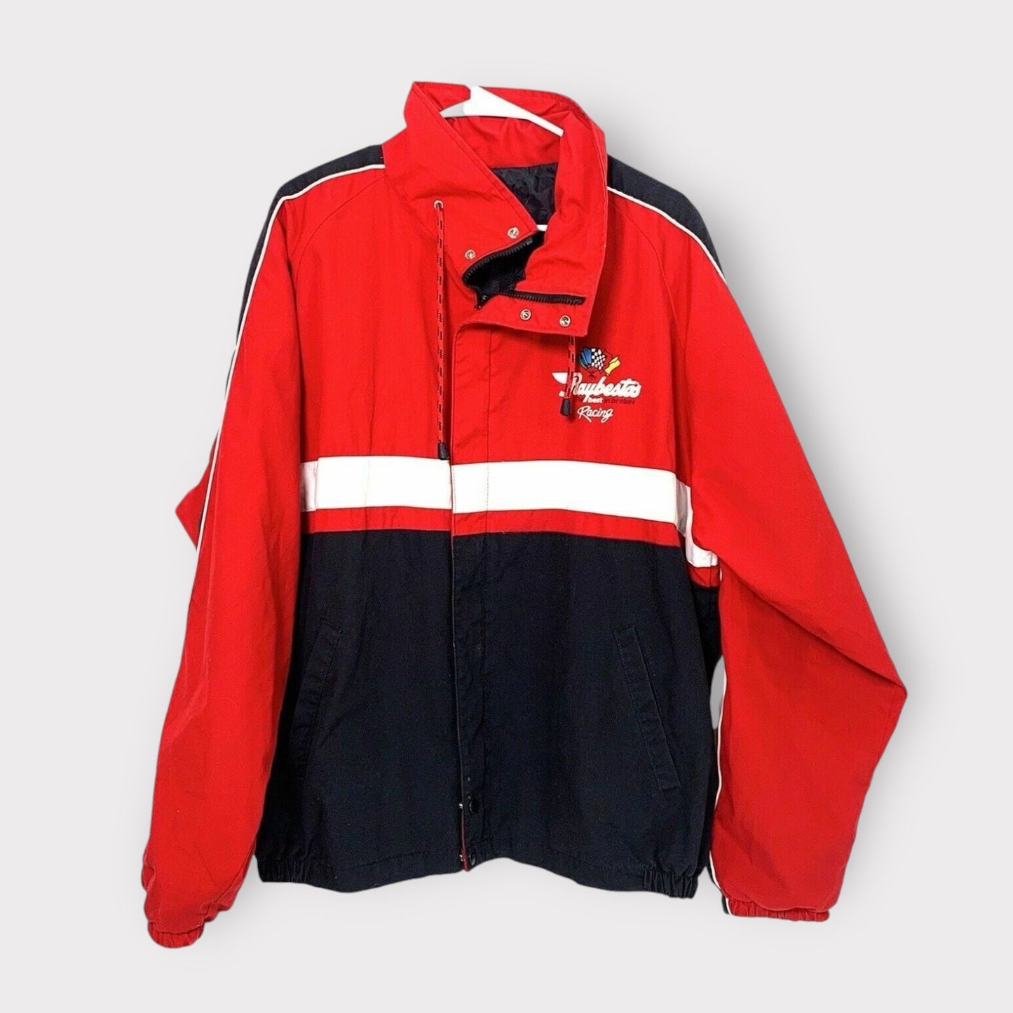 Swingster | Raybestos Racing Brakes Jacket | Red | XL (46-48) | Embroidered Logo | Vintage | VGC