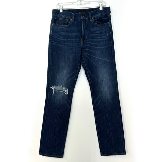 Lucky Brand | Mens Skinny Denim Jeans | Color: Dark Blue | Size: 32/32 | Pre-Owned