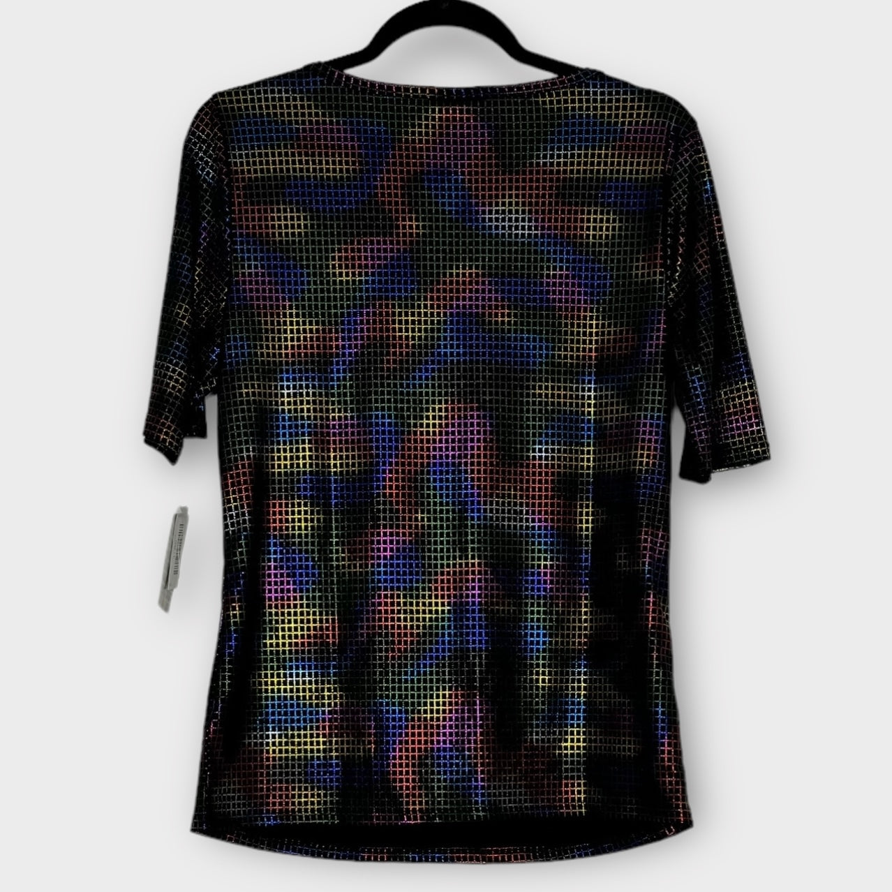 LuLaRoe Vault | Gigi Fitted Top | Size: L | Multicolor | Geometric | NWT