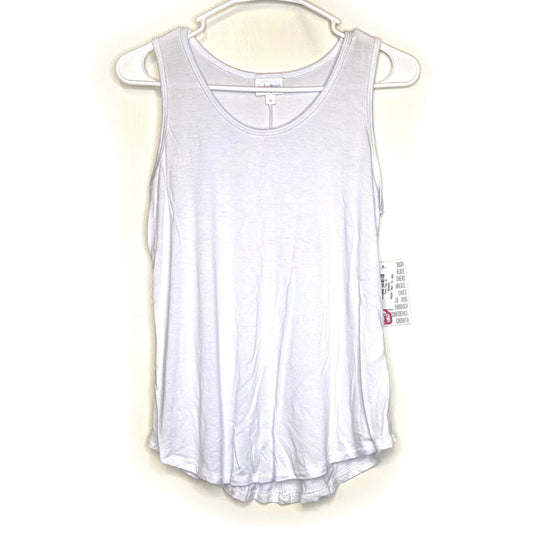 LuLaRoe Womens Size S Artic White Tank Top Shirt Sleeveless NWT