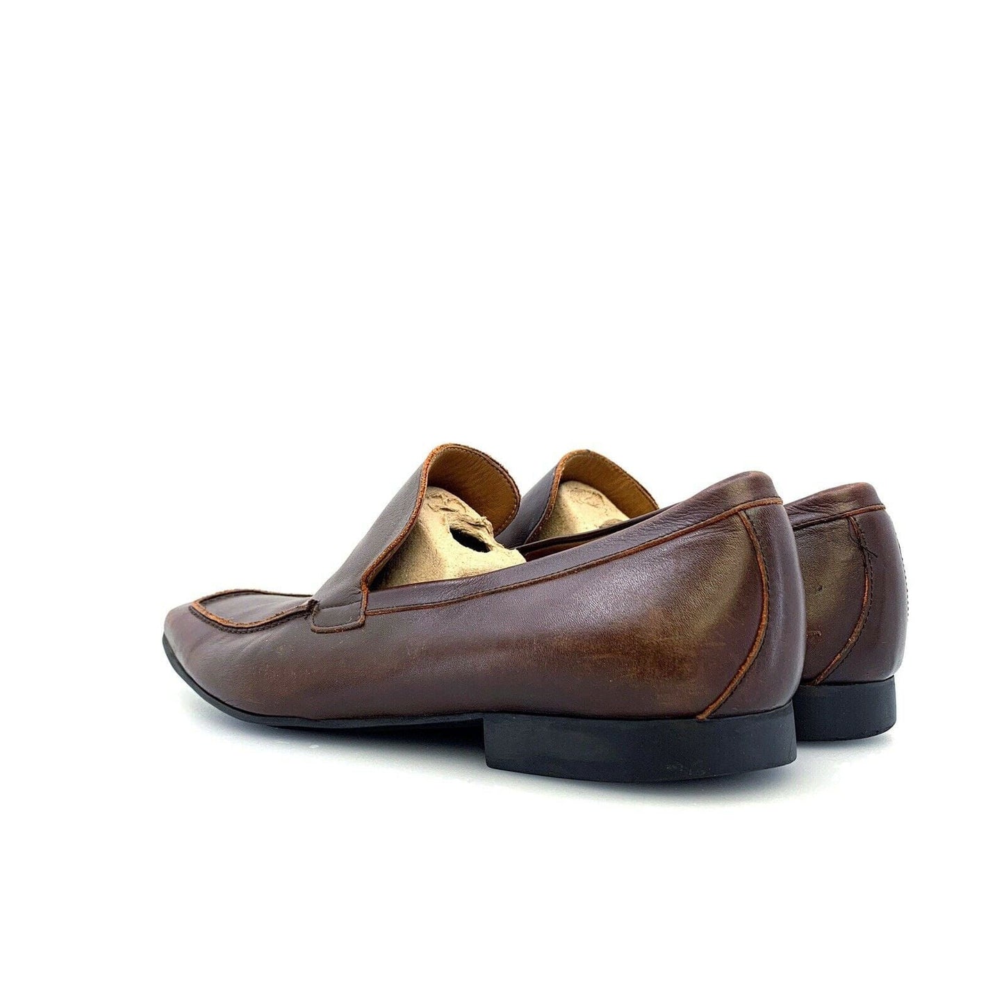 Faconnable Mens Size 10.5D Brown Loafers Shoes Leather Driving Casual -  | Buy at Parsimony Shoppes