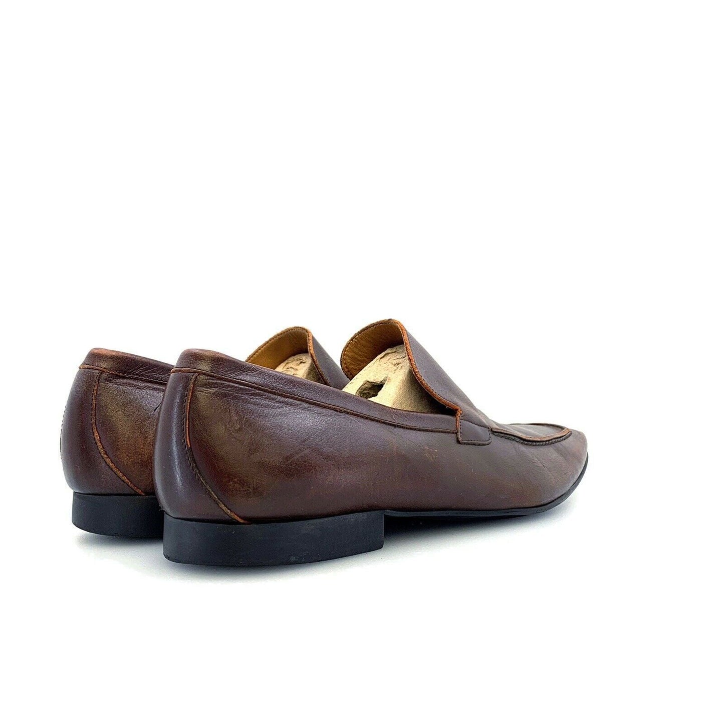Faconnable Mens Size 10.5D Brown Loafers Shoes Leather Driving Casual -  | Buy at Parsimony Shoppes