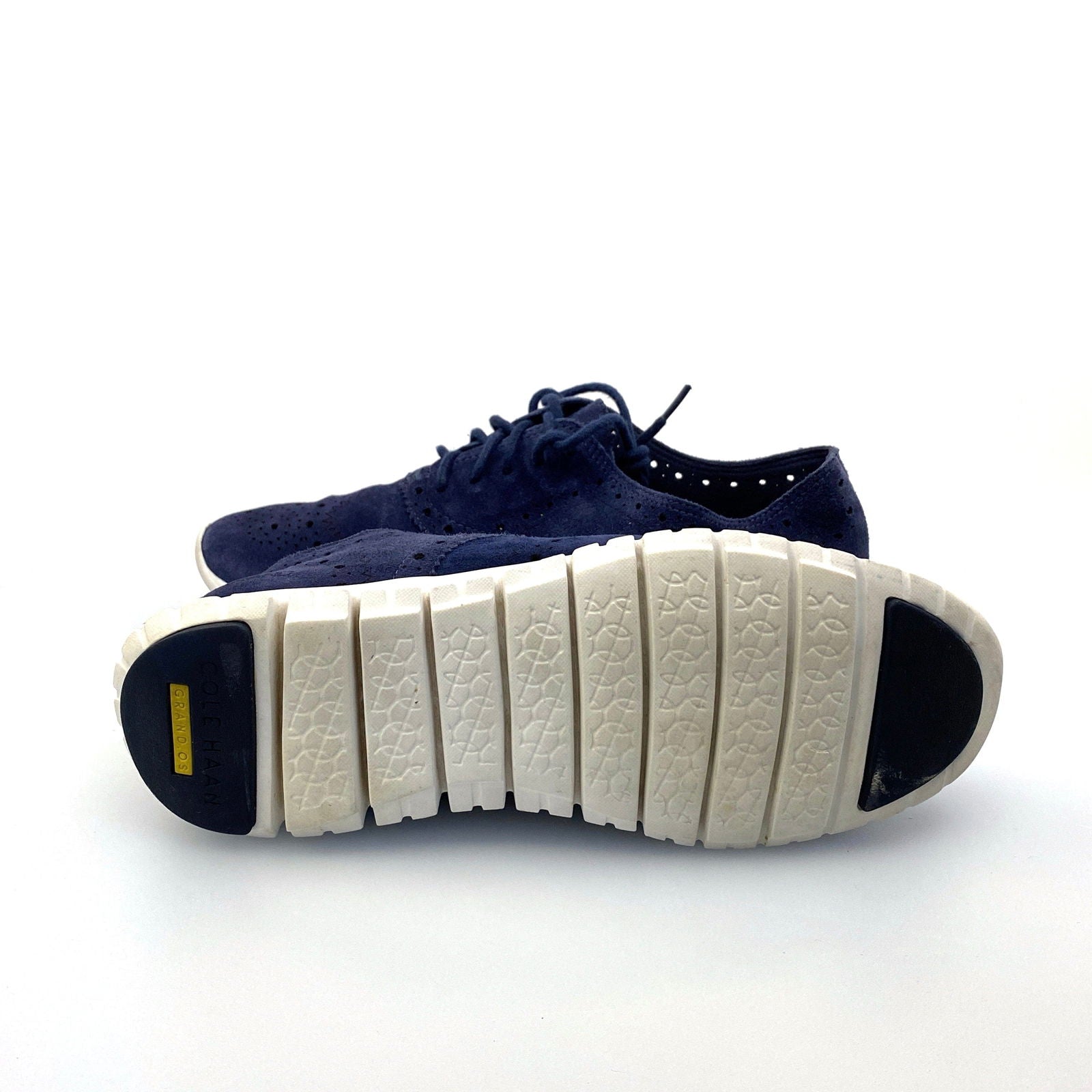 Fashionable Cole Haan Womens Blue Zero Grand.OS Lace Up Sneakers - Size 5B -  | Buy at Parsimony Shoppes