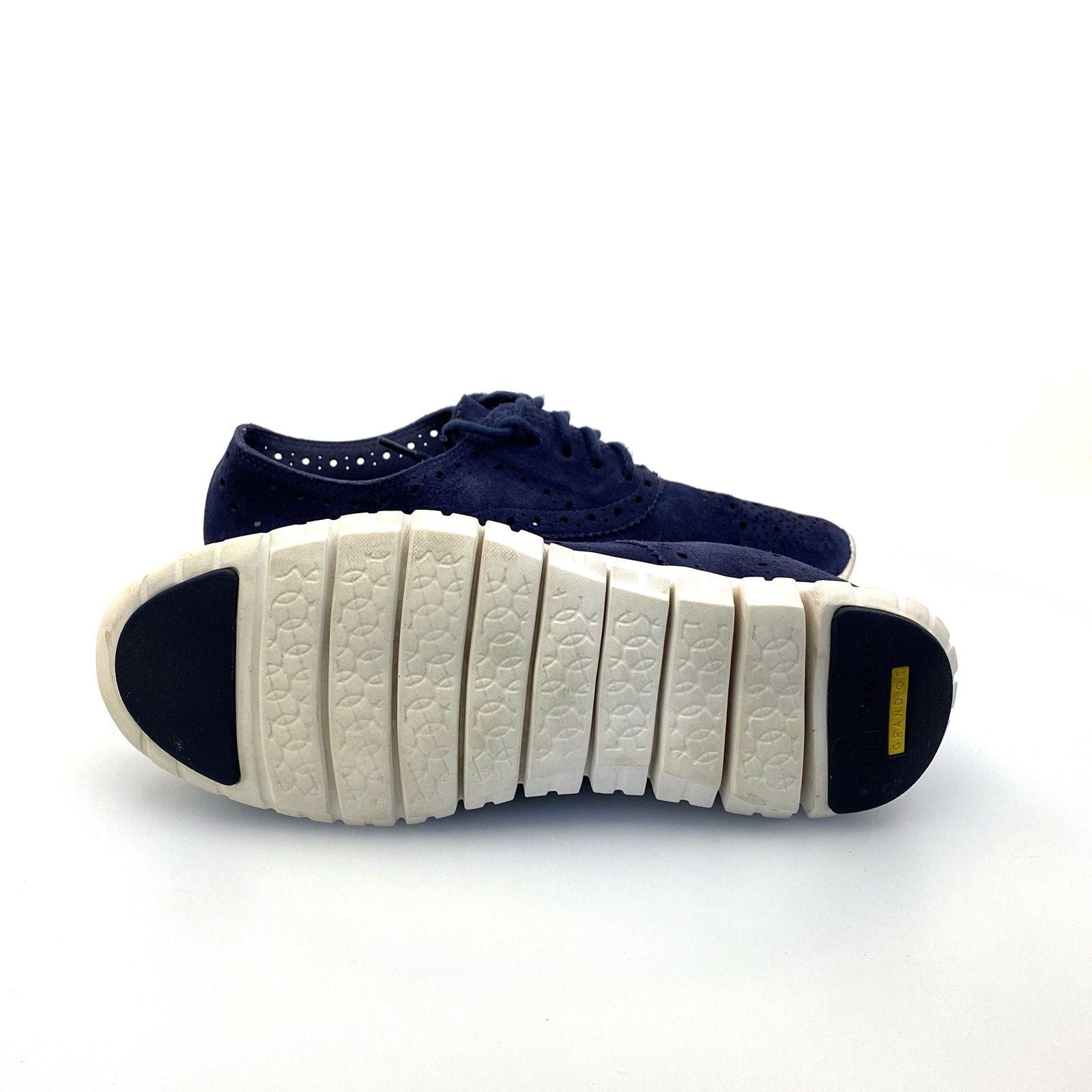 Fashionable Cole Haan Womens Blue Zero Grand.OS Lace Up Sneakers - Size 5B -  | Buy at Parsimony Shoppes