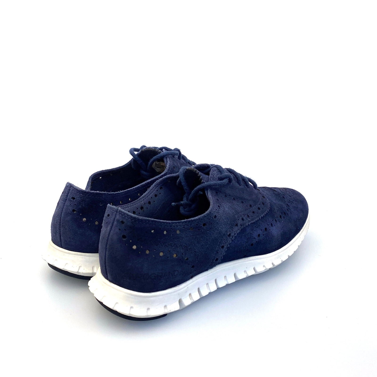 Fashionable Cole Haan Womens Blue Zero Grand.OS Lace Up Sneakers - Size 5B -  | Buy at Parsimony Shoppes