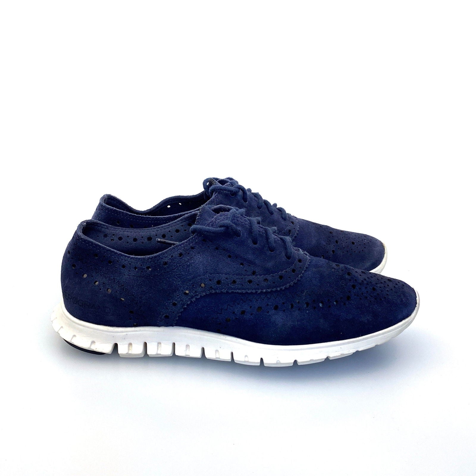 Fashionable Cole Haan Womens Blue Zero Grand.OS Lace Up Sneakers - Size 5B -  | Buy at Parsimony Shoppes