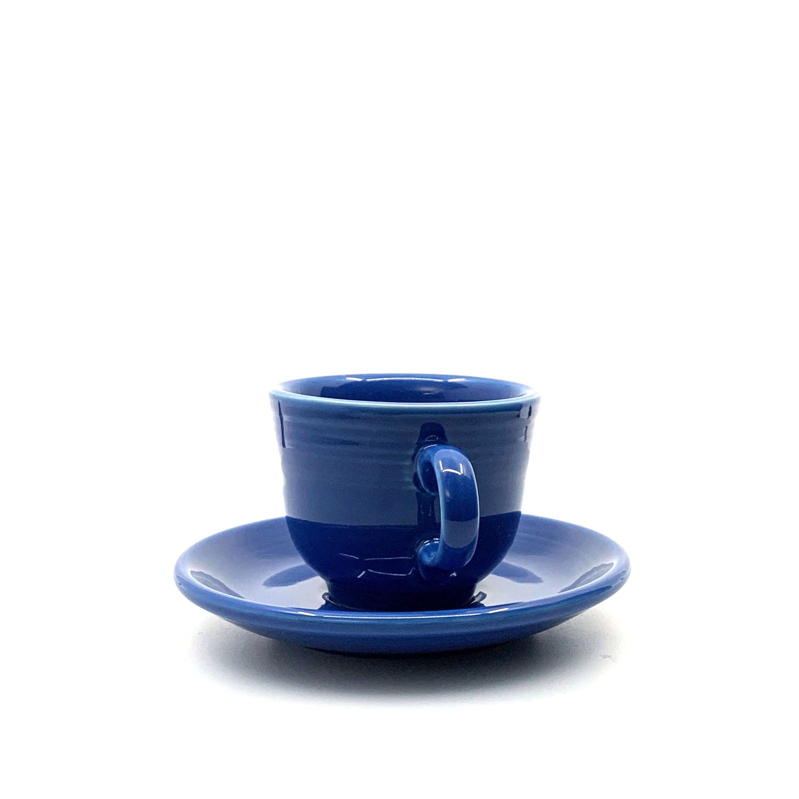 Fiesta Cobalt Blue Replacement Tea Coffee Cup and Saucer Set Homer Laughlin Co USA. -  | Buy at Parsimony Shoppes