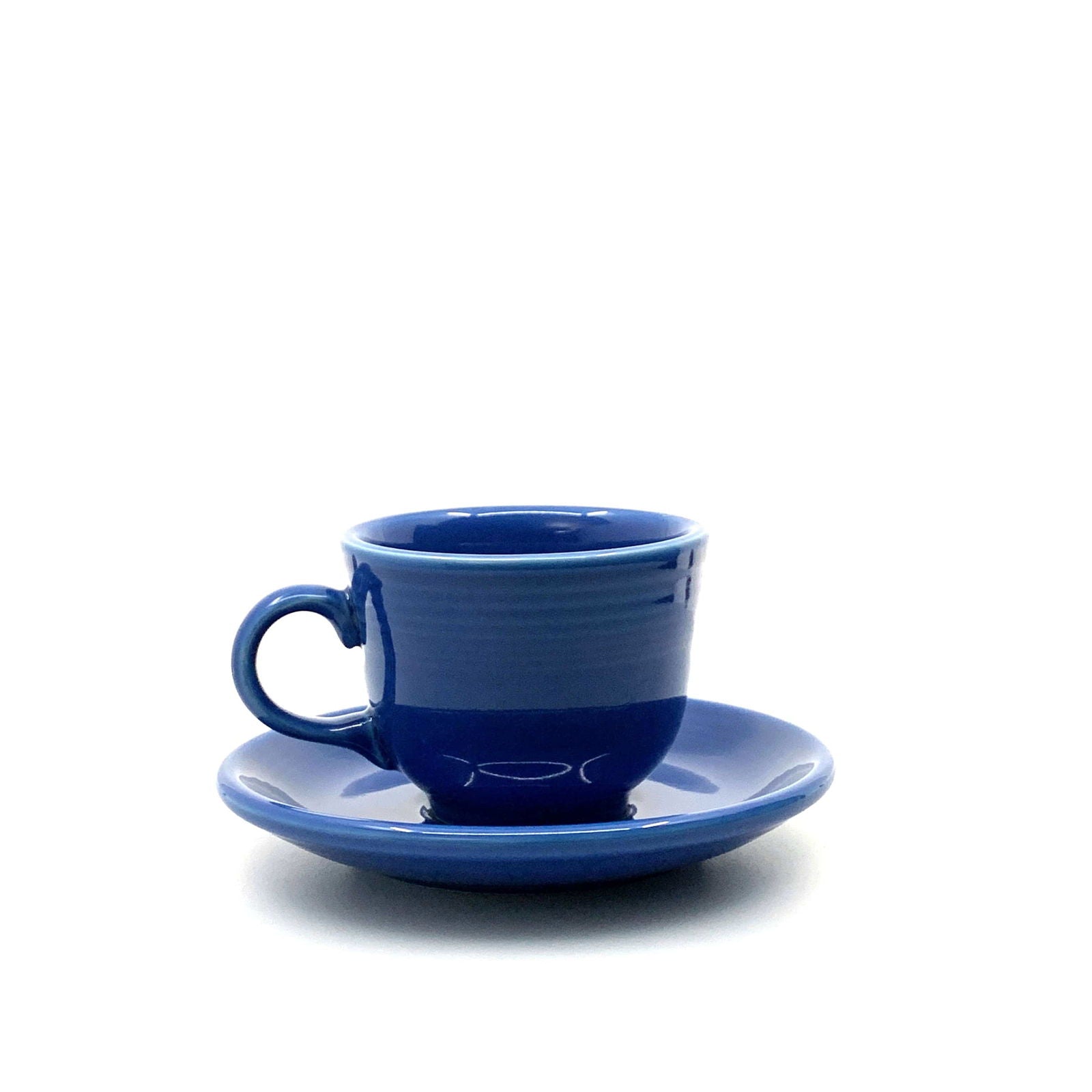 Fiesta Cobalt Blue Replacement Tea Coffee Cup and Saucer Set Homer Laughlin Co USA. -  | Buy at Parsimony Shoppes
