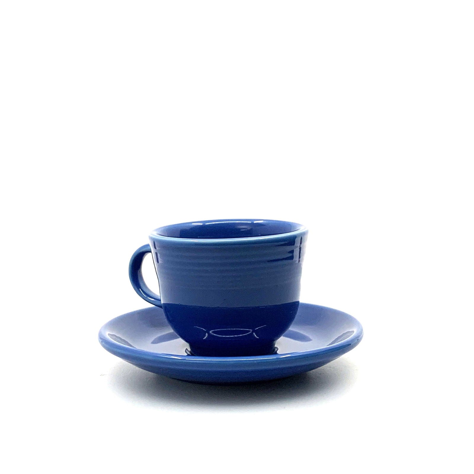 Fiesta Cobalt Blue Replacement Tea Coffee Cup and Saucer Set Homer Laughlin Co USA. -  | Buy at Parsimony Shoppes
