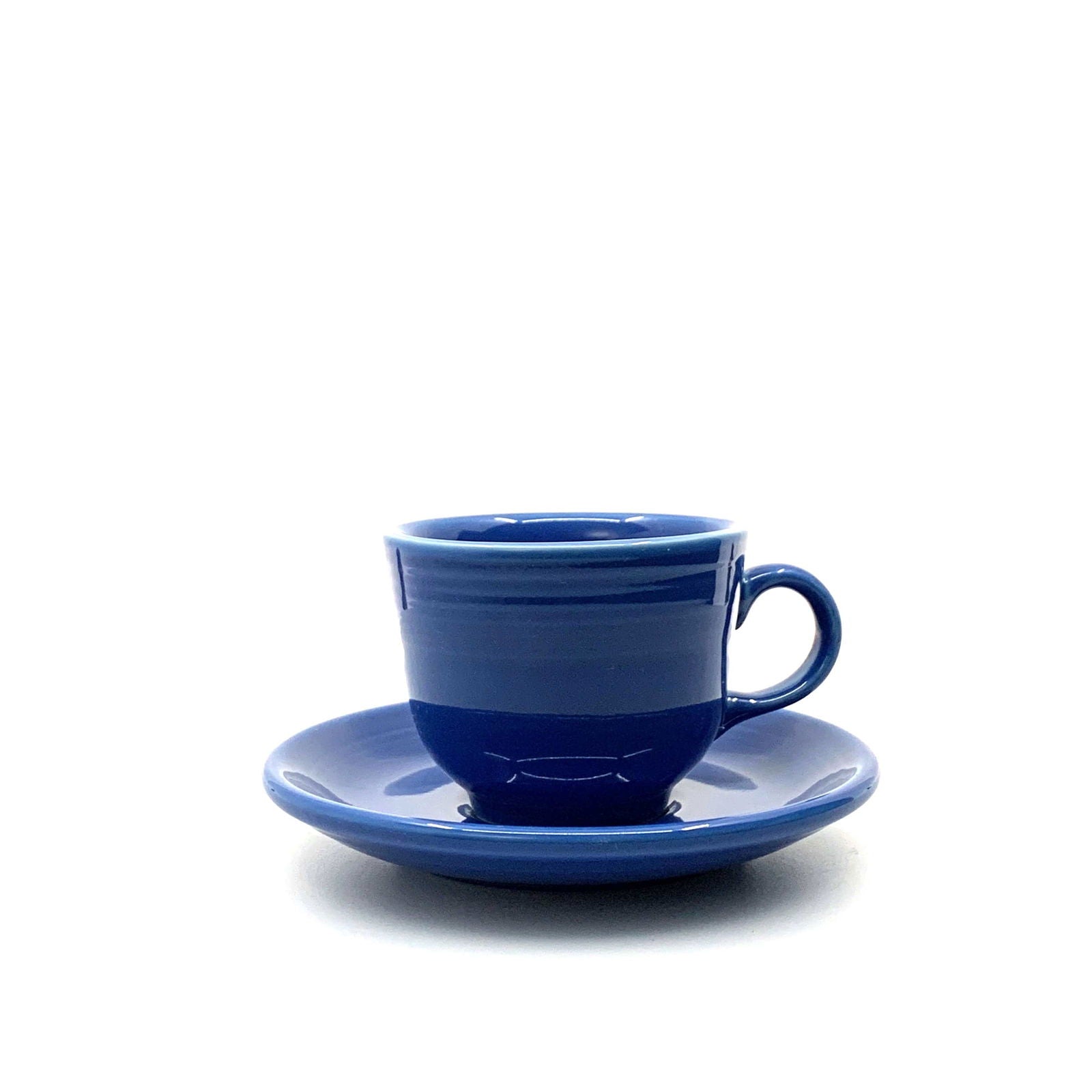 Fiesta Cobalt Blue Replacement Tea Coffee Cup and Saucer Set Homer Laughlin Co USA. -  | Buy at Parsimony Shoppes