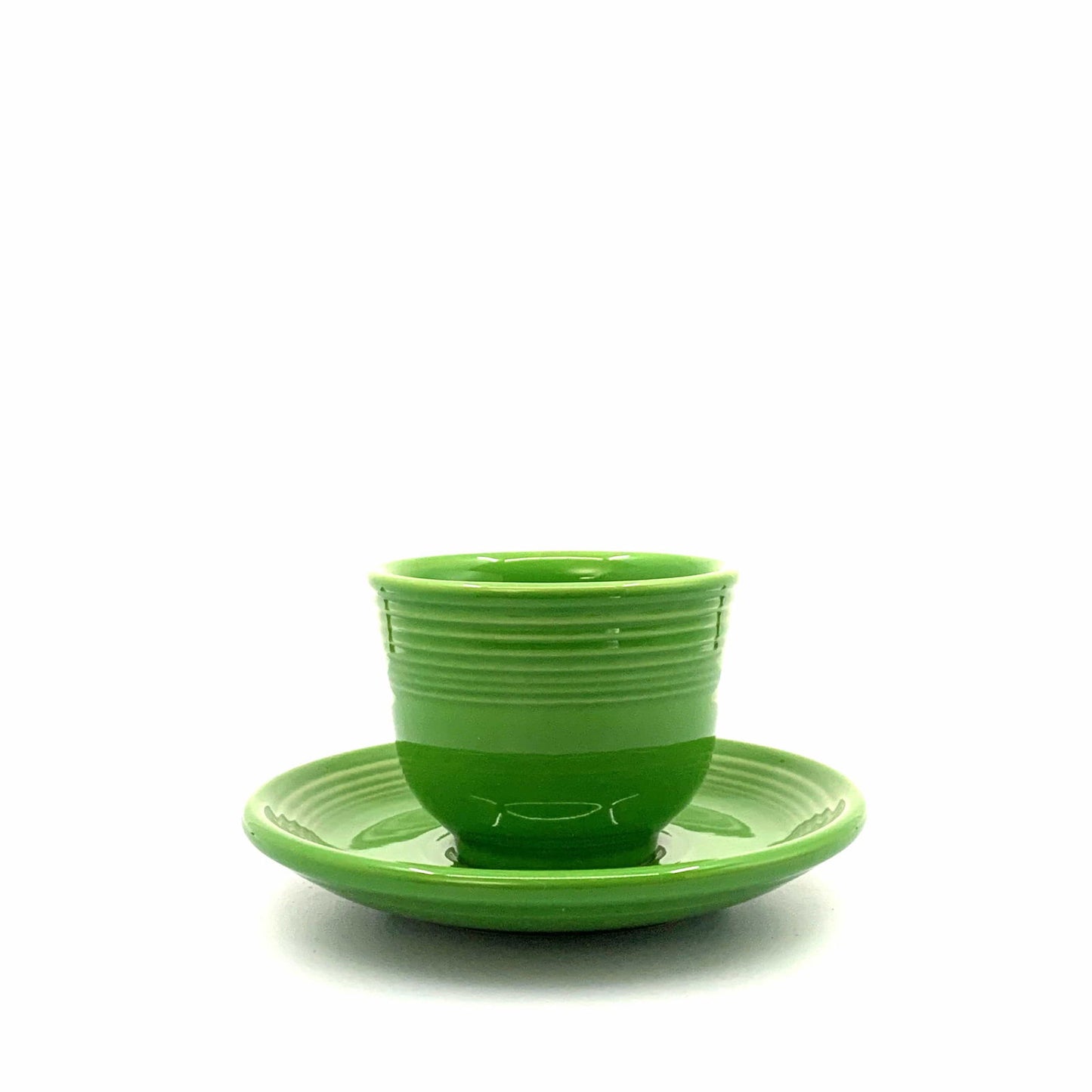 Fiesta Green Replacement Tea Coffee Cup and Saucer Set Homer Laughlin Co USA. -  | Buy at Parsimony Shoppes