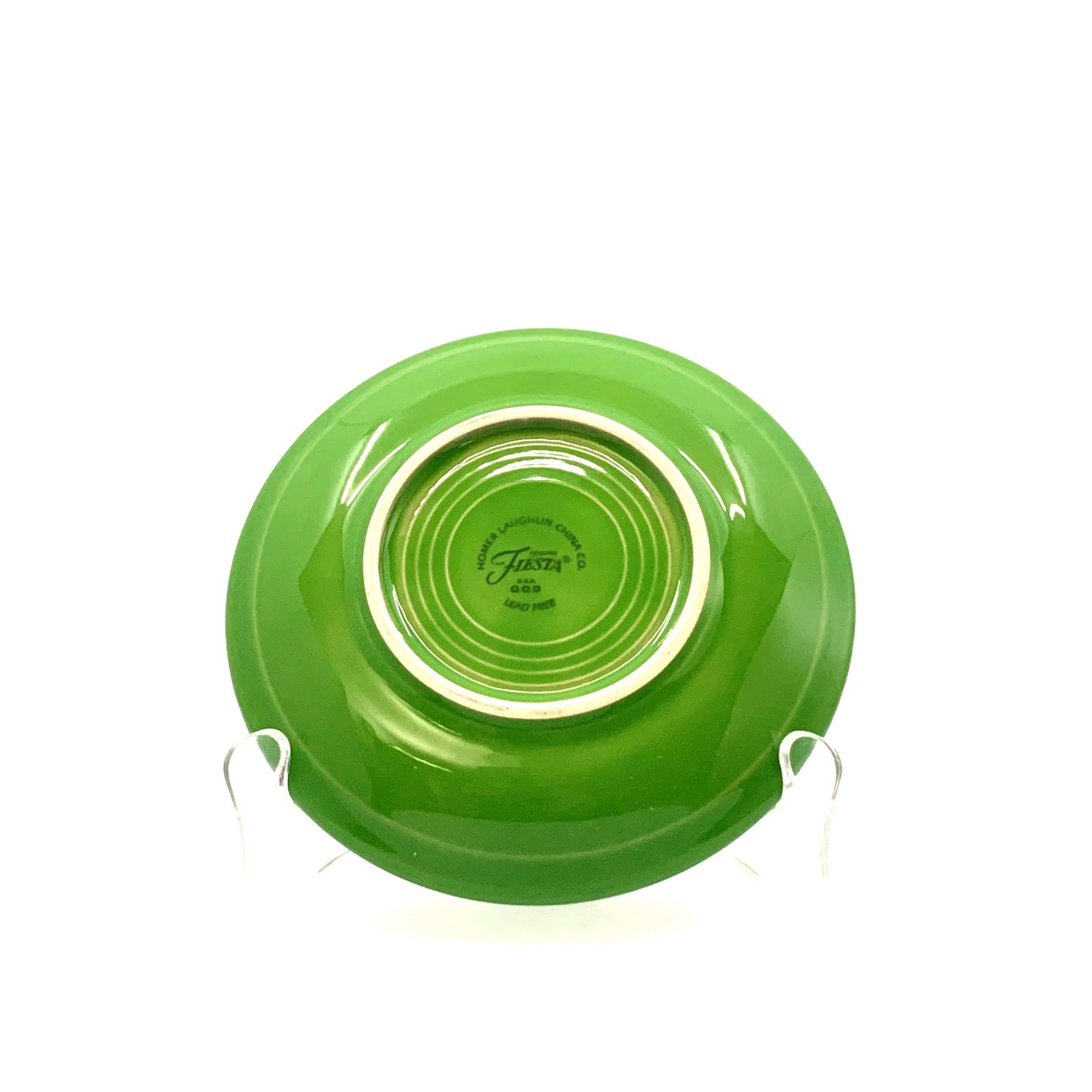 Fiesta Green Replacement Tea Coffee Cup and Saucer Set Homer Laughlin Co USA. -  | Buy at Parsimony Shoppes