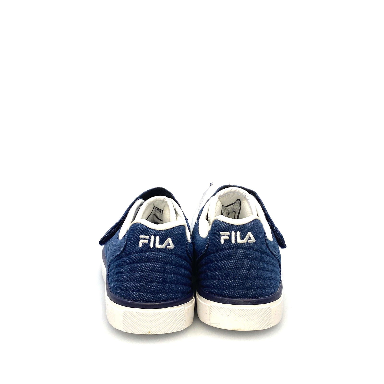 Fila Kids Memory Foam “Enkoro 2” Size 2 Blue Denim Lace-Up & Strap Shoes -  | Buy at Parsimony Shoppes