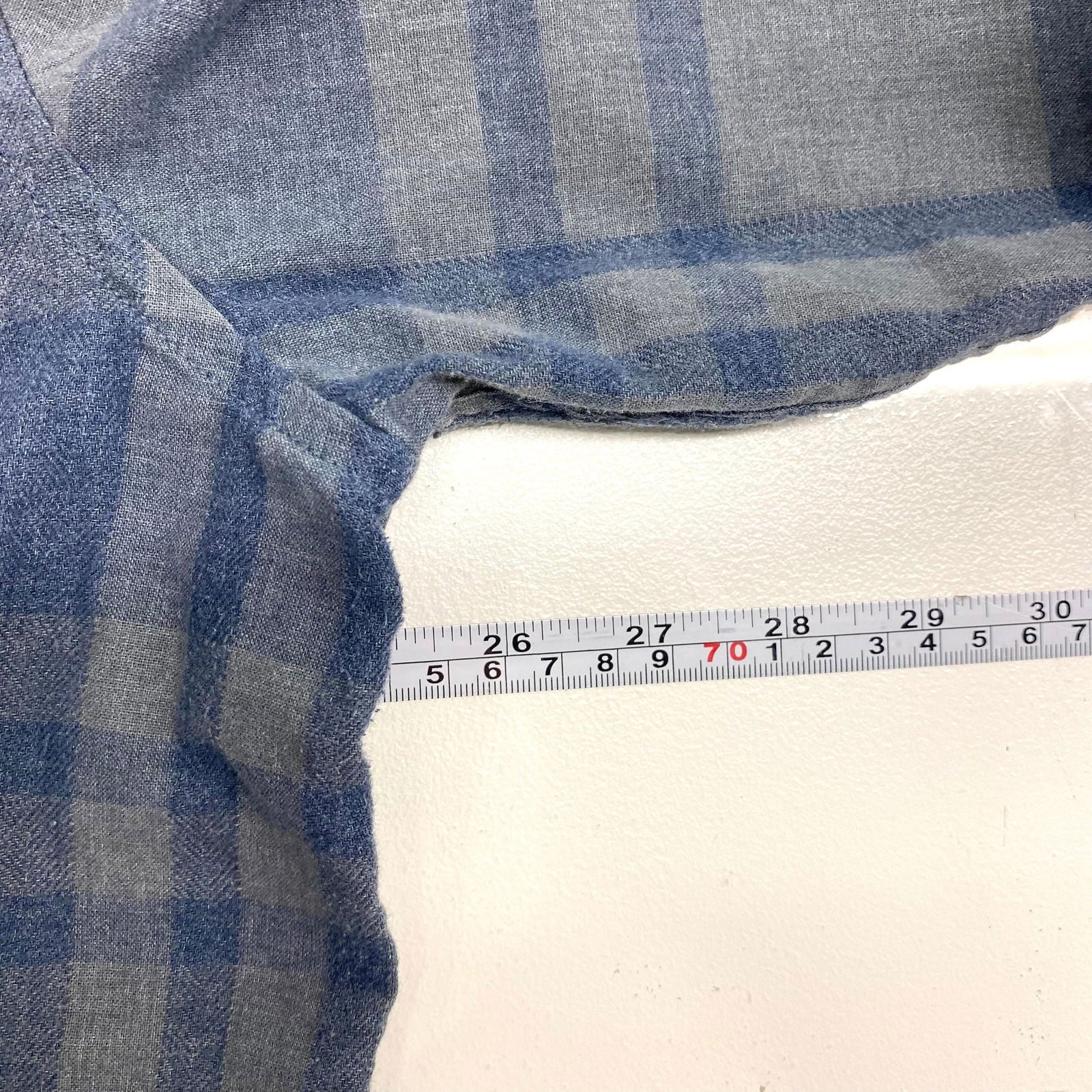 Five Four Mens Size 2X Gray/Blue Plaid Flannel Shirt L/s Pre-Owned -  | Buy at Parsimony Shoppes