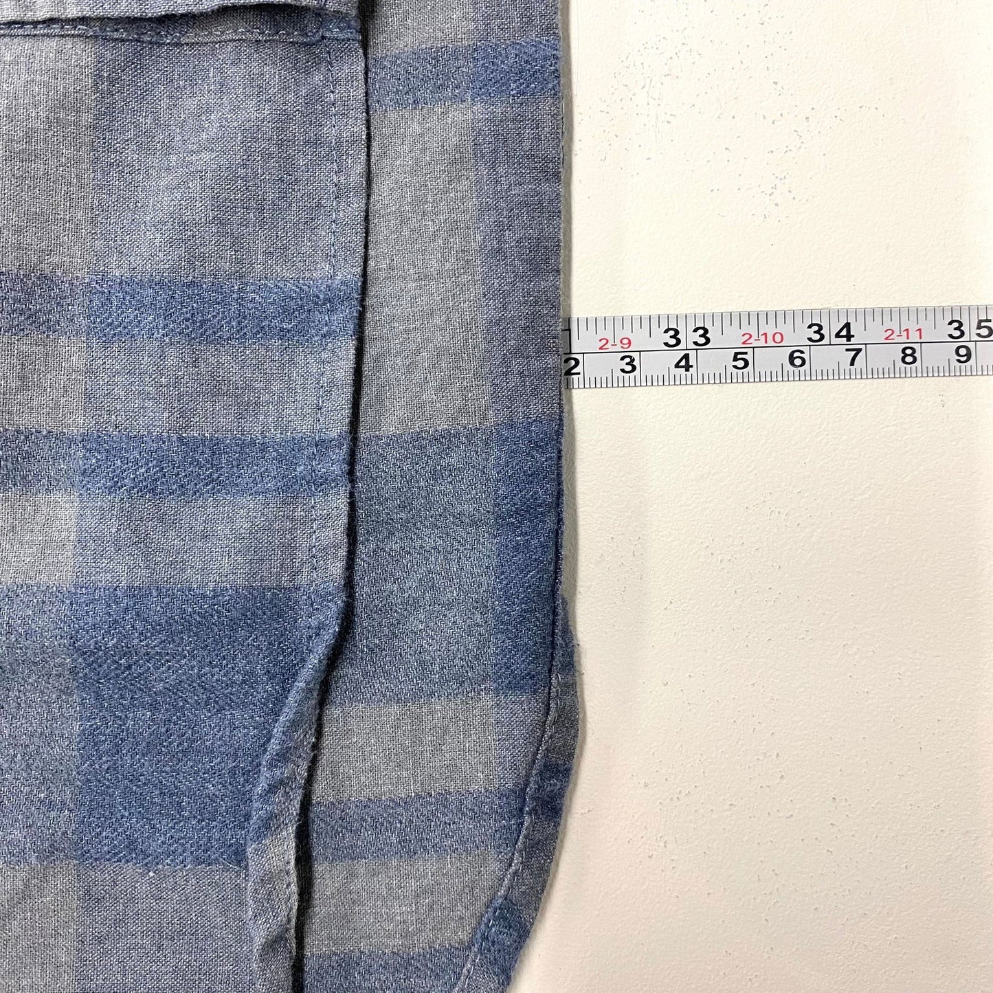 Five Four Mens Size 2X Gray/Blue Plaid Flannel Shirt L/s Pre-Owned -  | Buy at Parsimony Shoppes