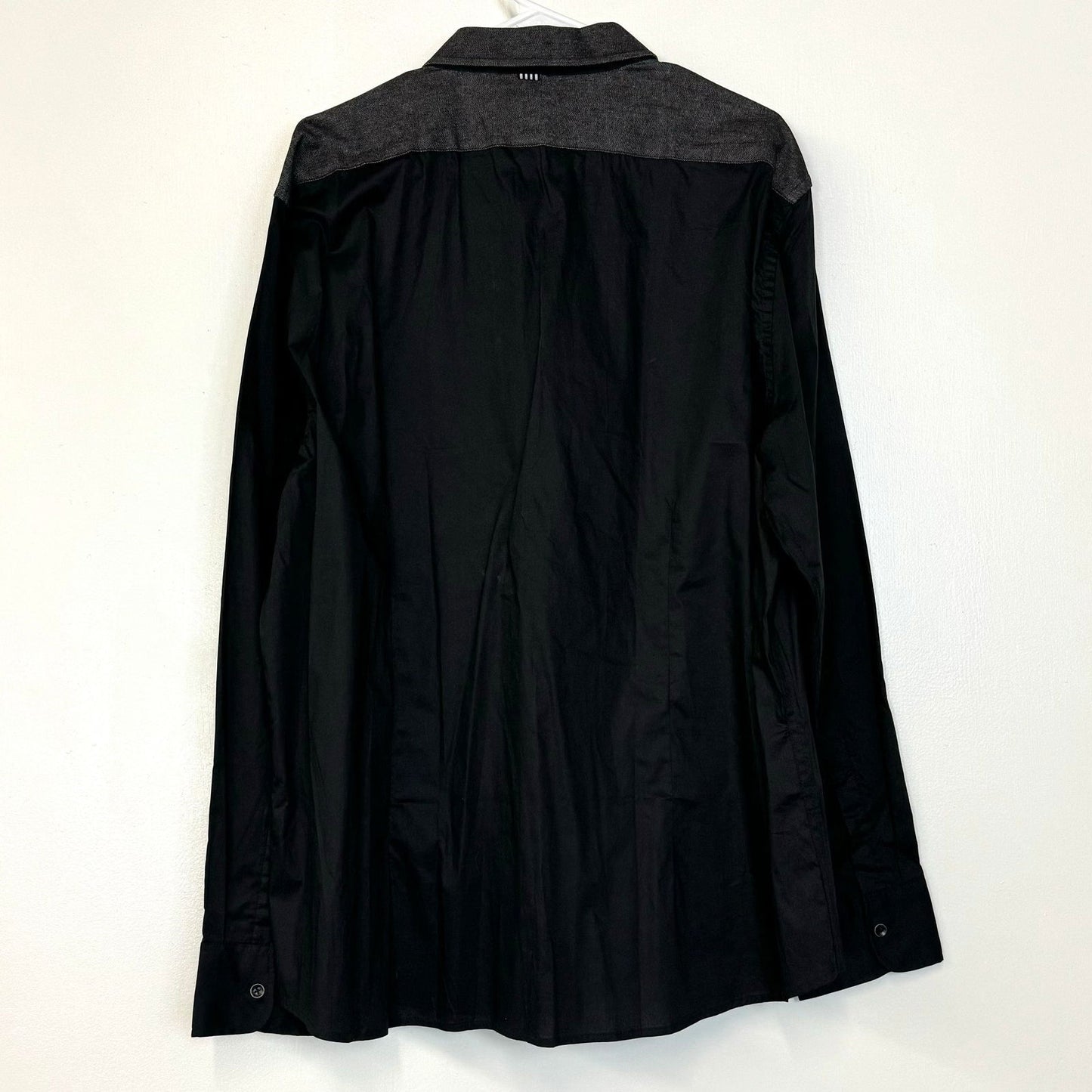 Five Four Mens Size 3XL ‘Jacob’ Black/Gray Button-Up Dress Shirt L/s NWT -  | Buy at Parsimony Shoppes
