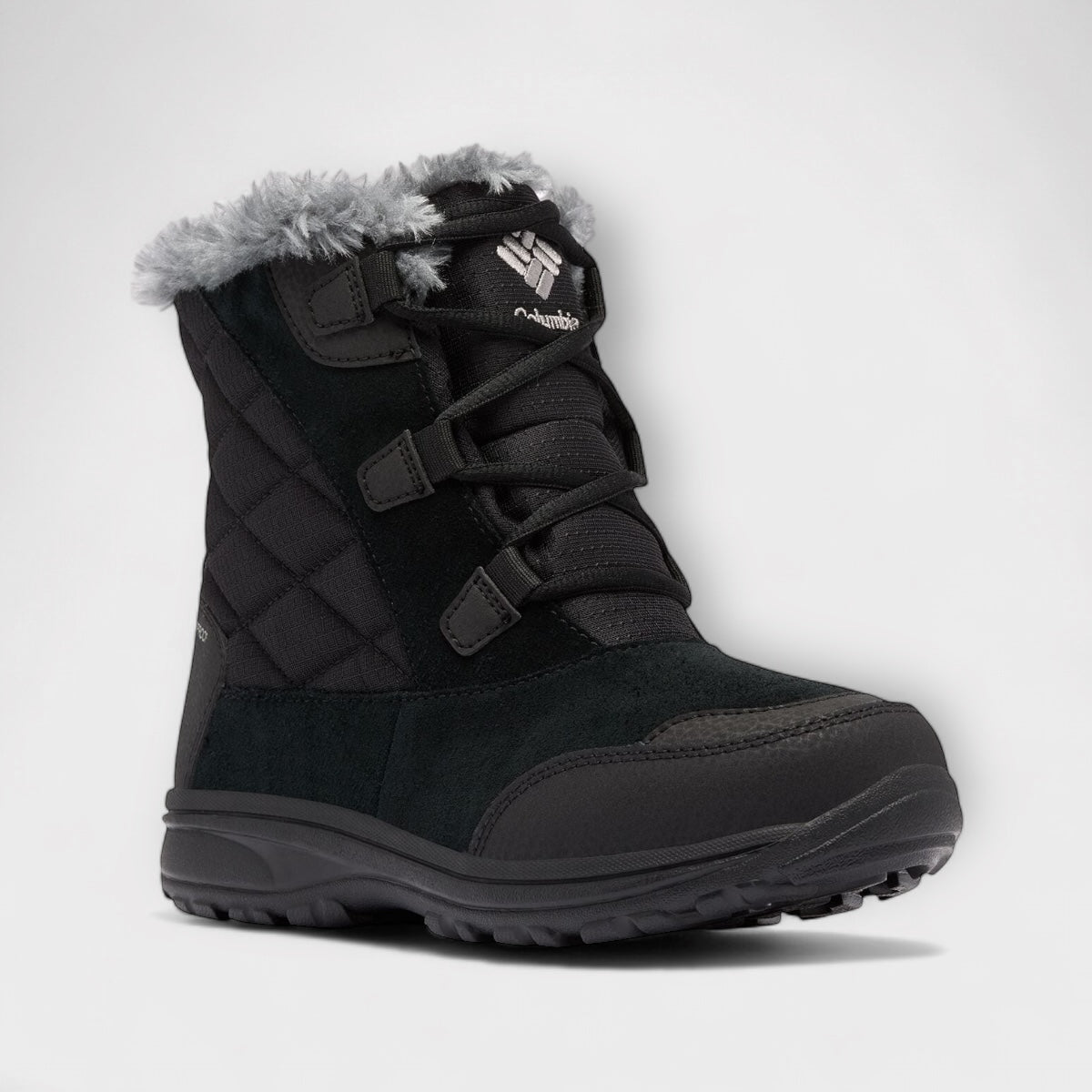 Columbia Women's Ice Maiden™ Shorty Winter Boots - Black/Columbia Grey - Size 7