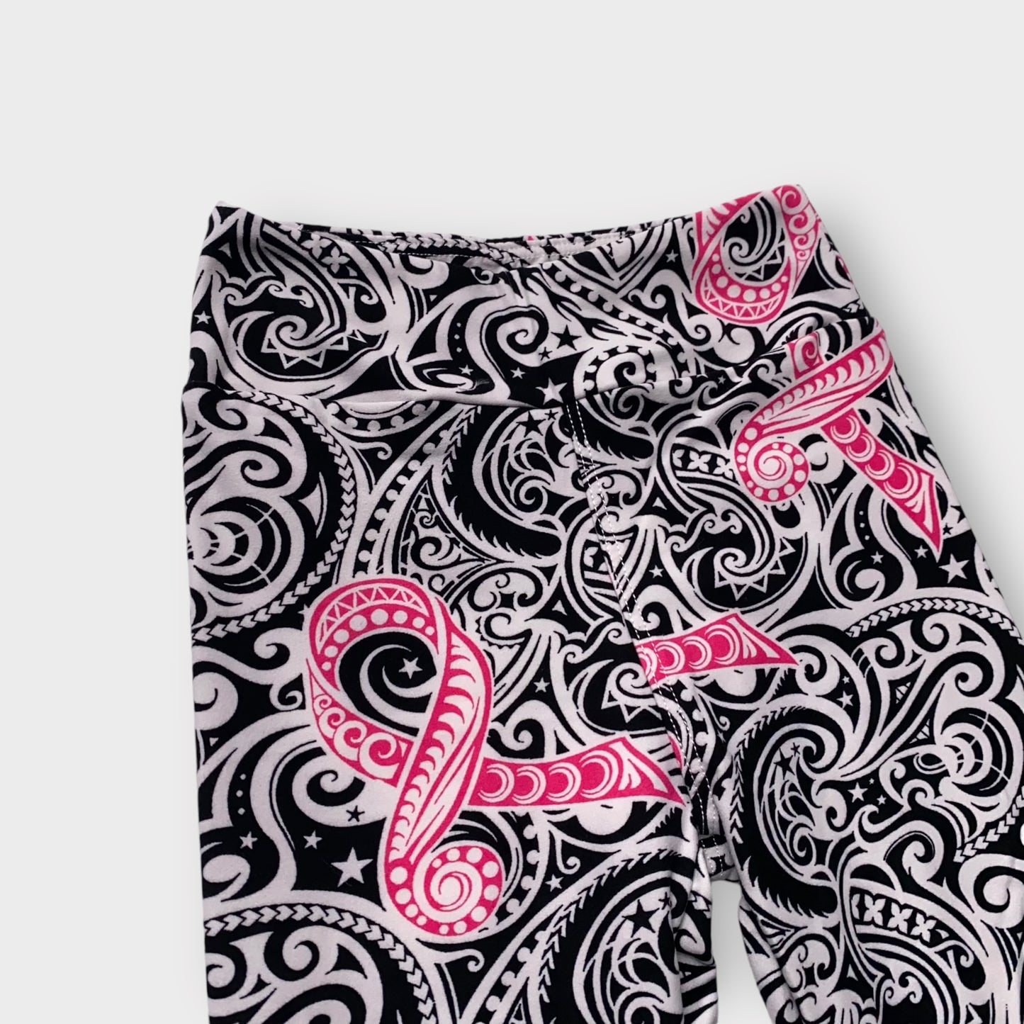 LuLaRoe Kids Leggings | S/M (2-8) | White/Black Pink Paisley | Buttery Soft | New