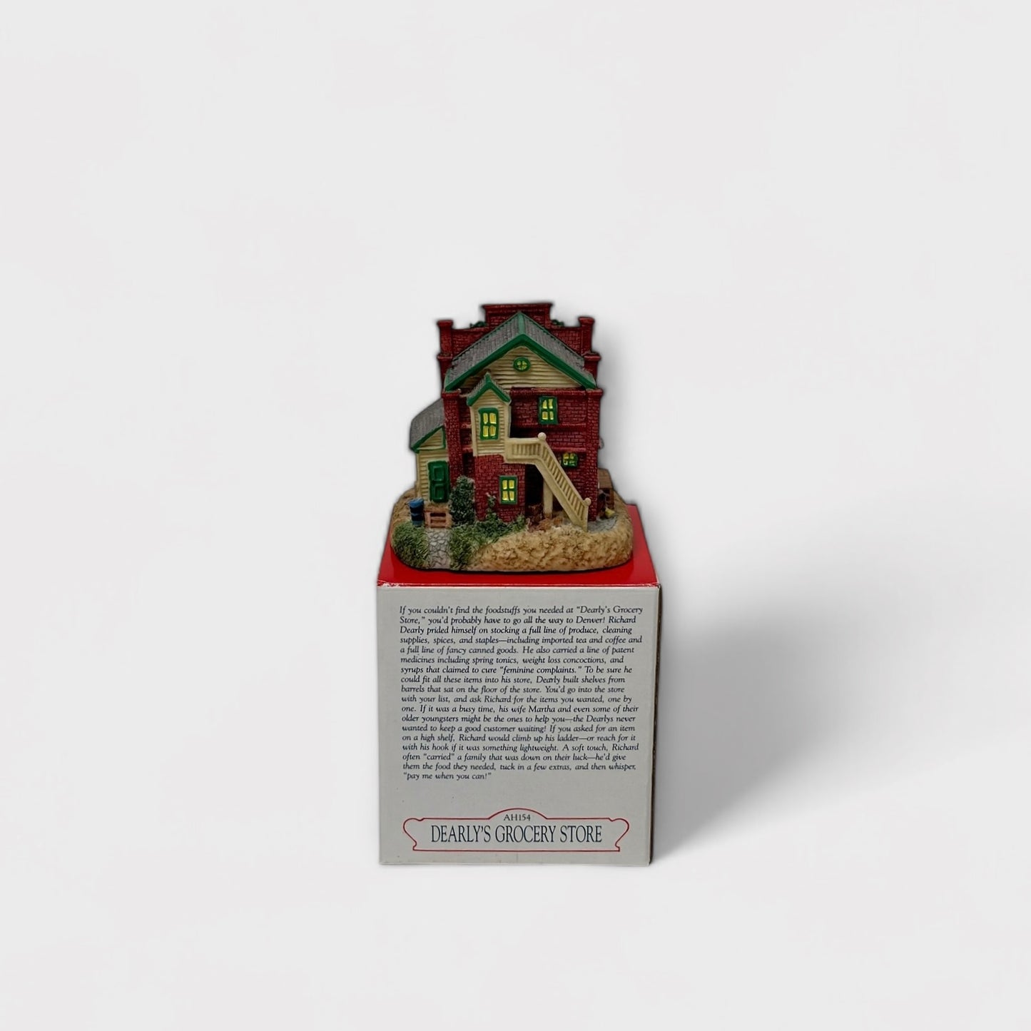 Liberty Falls Dearly's Grocery Store - Hand Painted Americana Miniature - Mint Condition