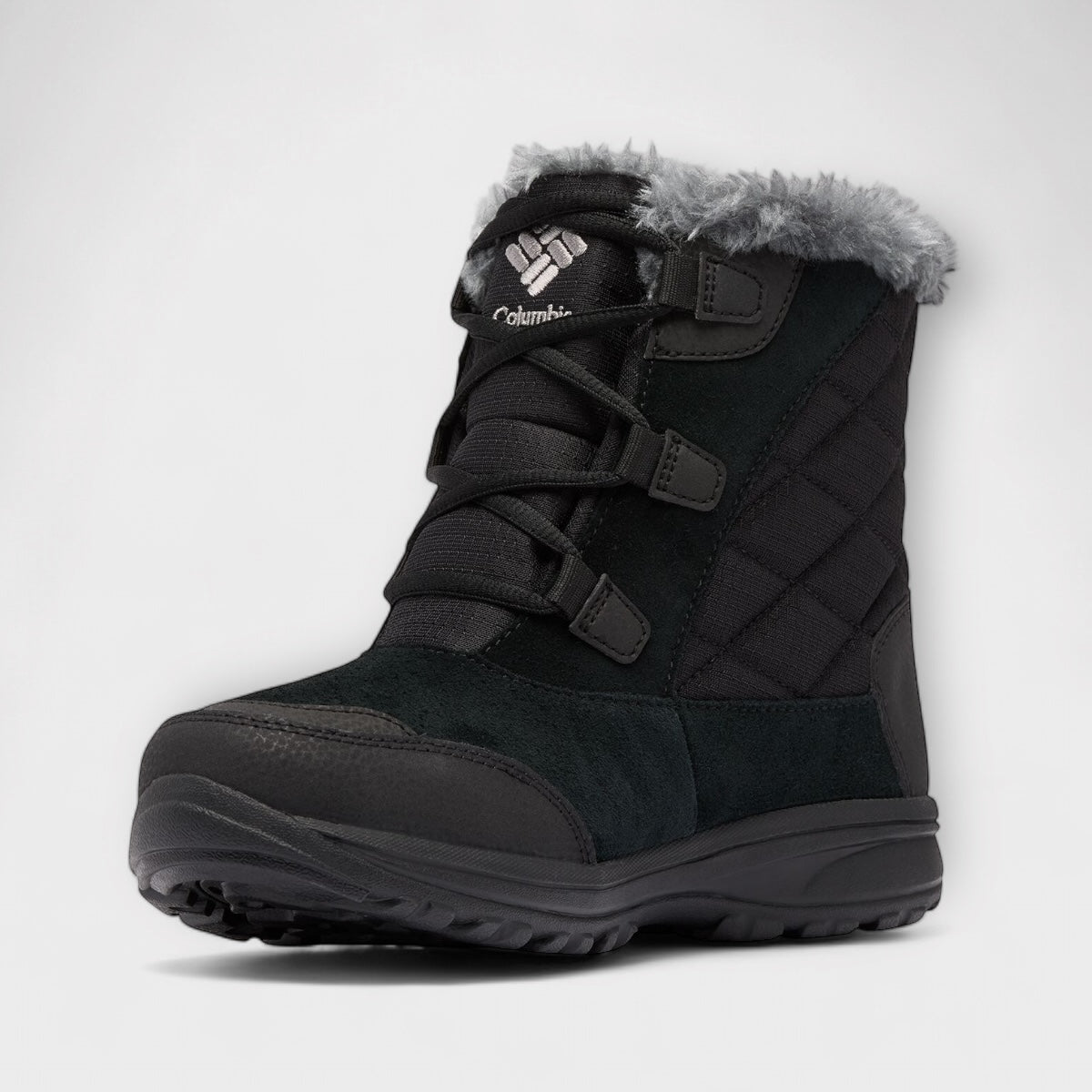 Columbia Women's Ice Maiden™ Shorty Winter Boots - Black/Columbia Grey - Size 7