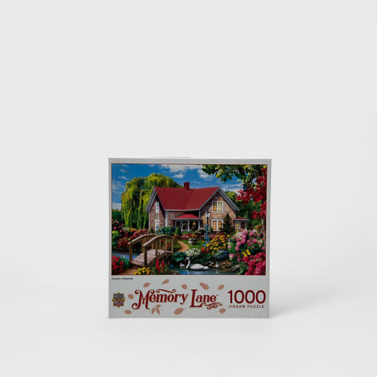 Memory Lane Jigsaw Puzzle - Country Hideaway - 1000 Pieces