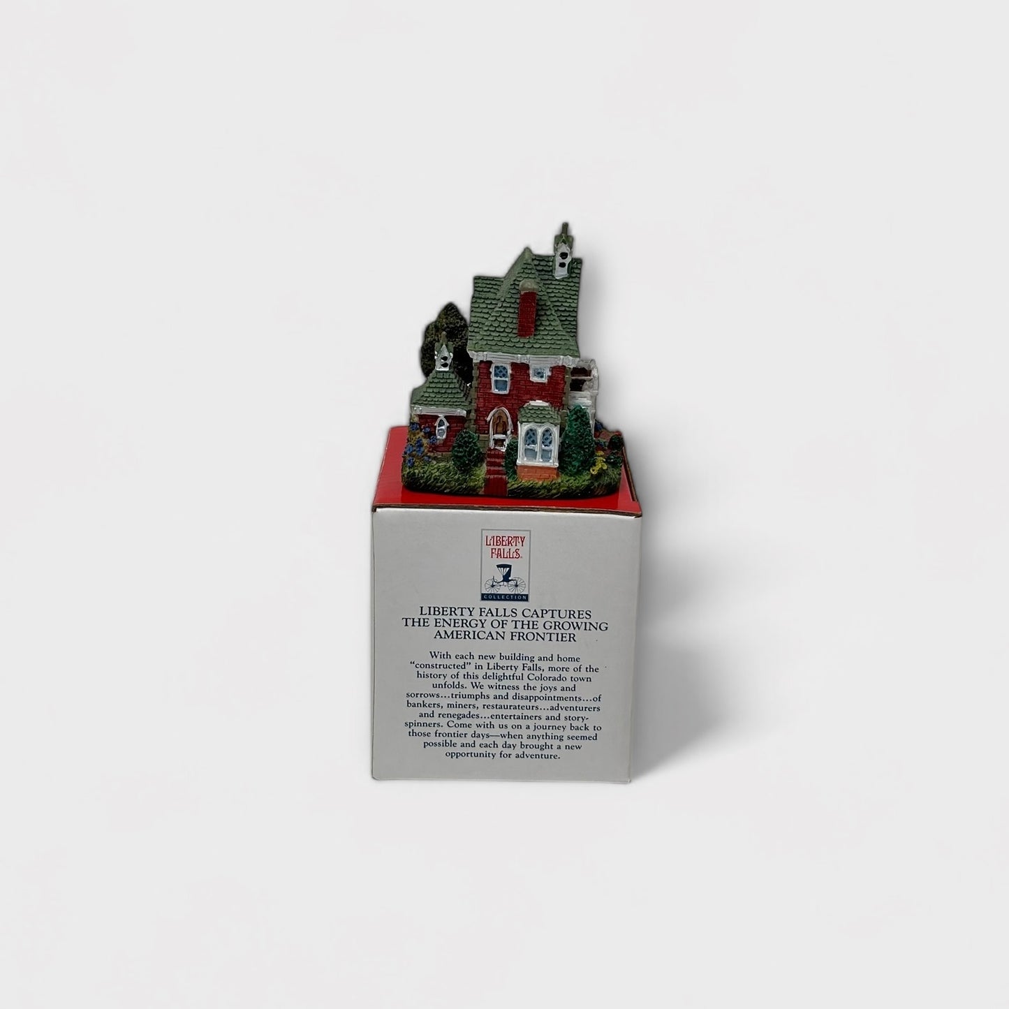 John T. Boone's Home - Hand-Painted Liberty Falls Americana Collectible