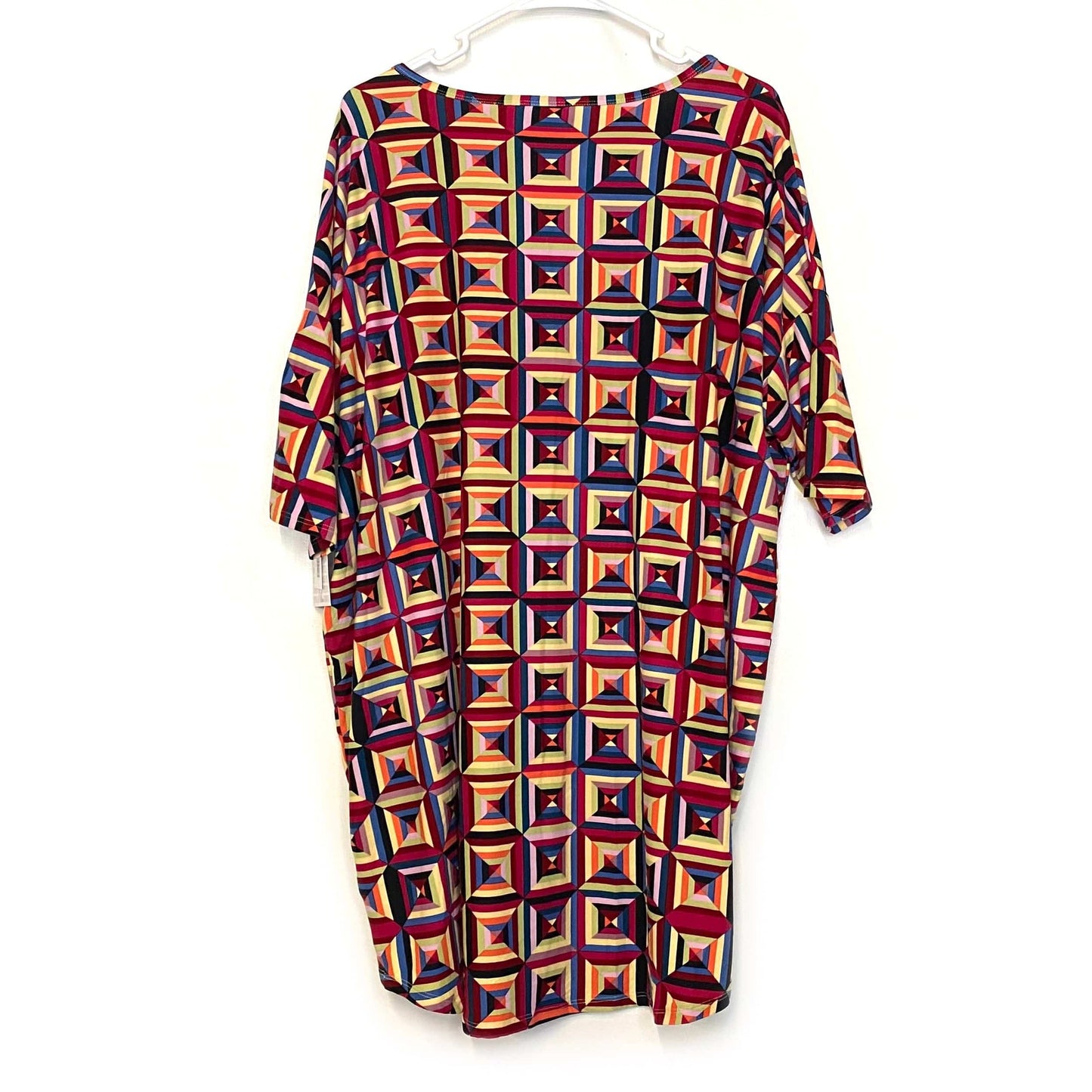 LuLaRoe | Irma Geometric S/s Top | Color: Multicolor | Size: XL | NWT