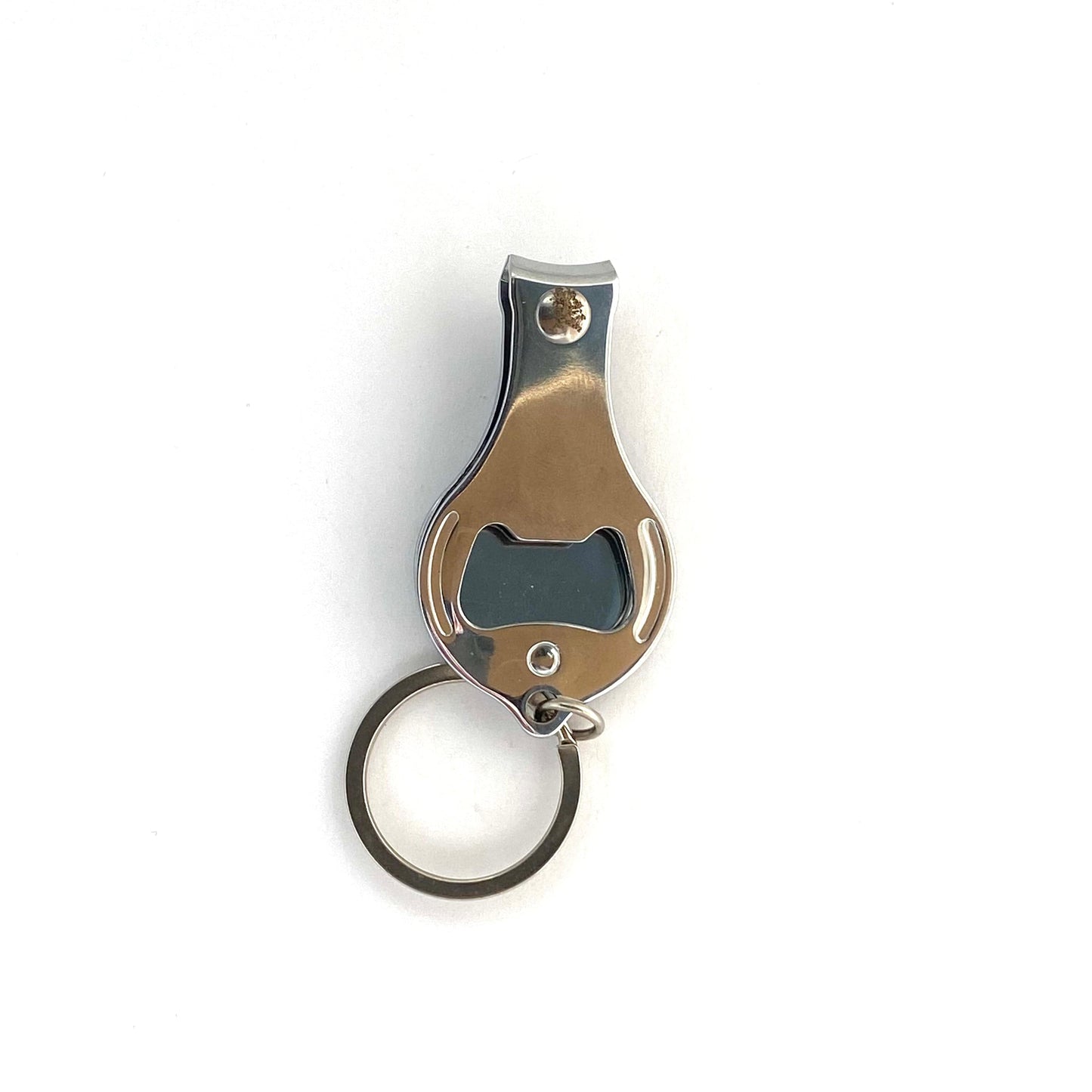 Mazatlan Nail Clippers Travel Souvenir Keychain Key Ring Metal Silver