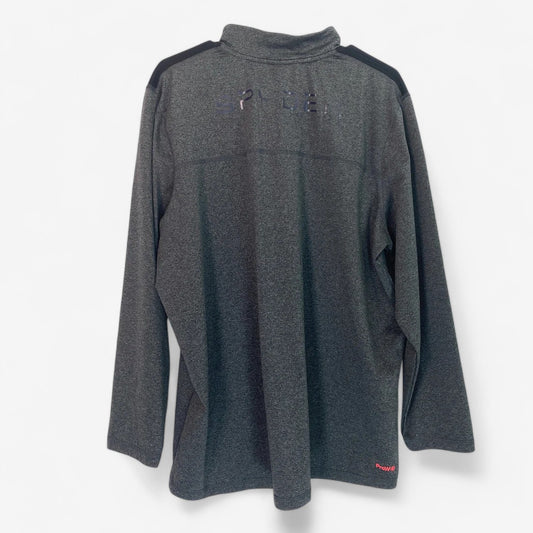 Spyder Men's Gray ¼ Zip Pullover Sweatshirt - Long Sleeve - Size XL