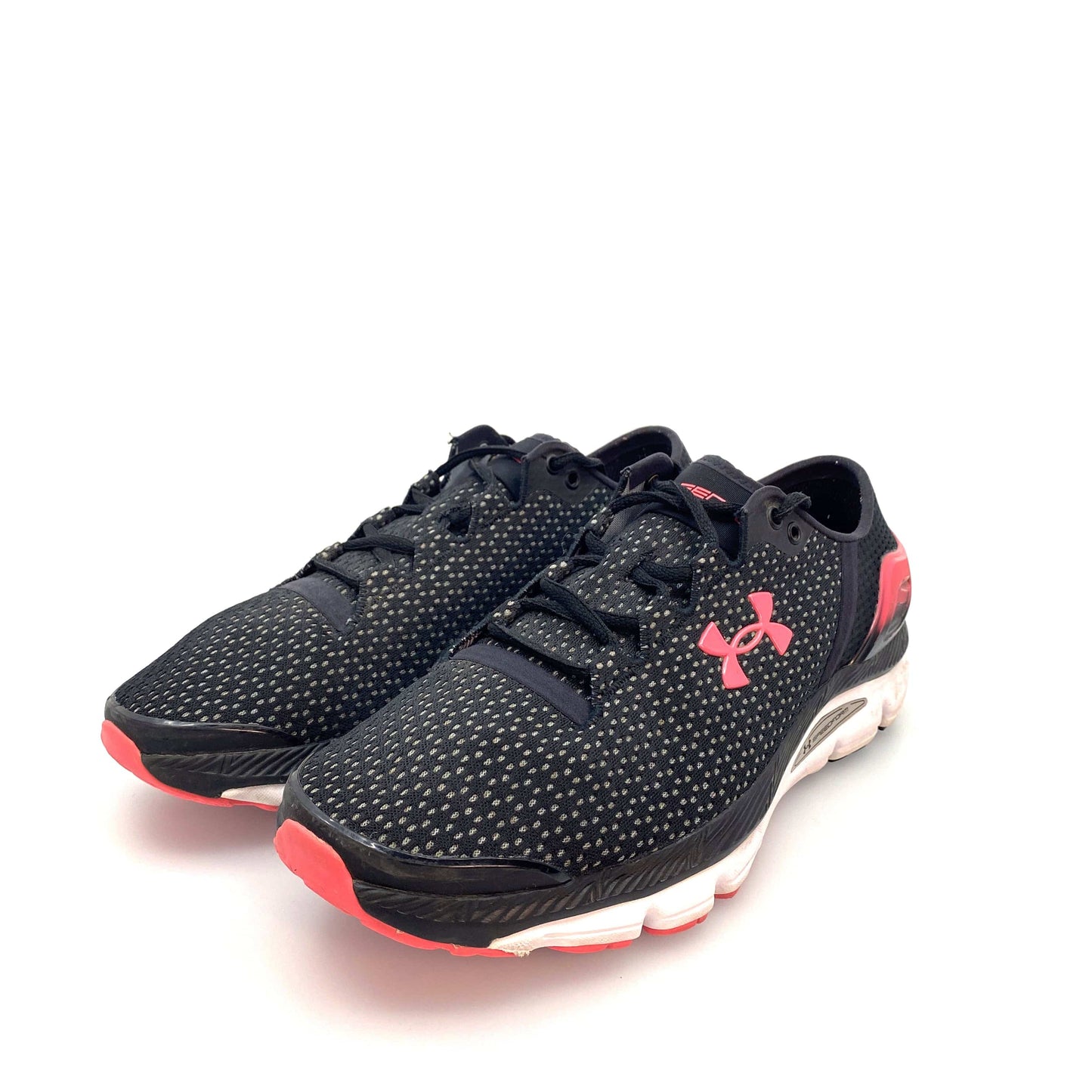 Under Armour | Womens Speedform Intake 2 Running Shoes | Color: Black/Pink | Size: 12 | Pre-Owned