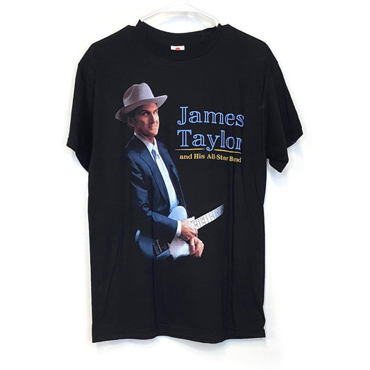 2014 James Taylor And His All-Star Band Concert Tour Size M Black T-Shirt