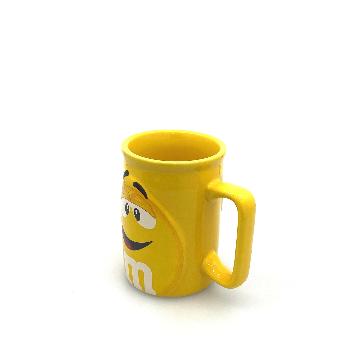 Yellow M&M Mars Candy Co Coffee Cup Mug 2009 M&M's World Florida