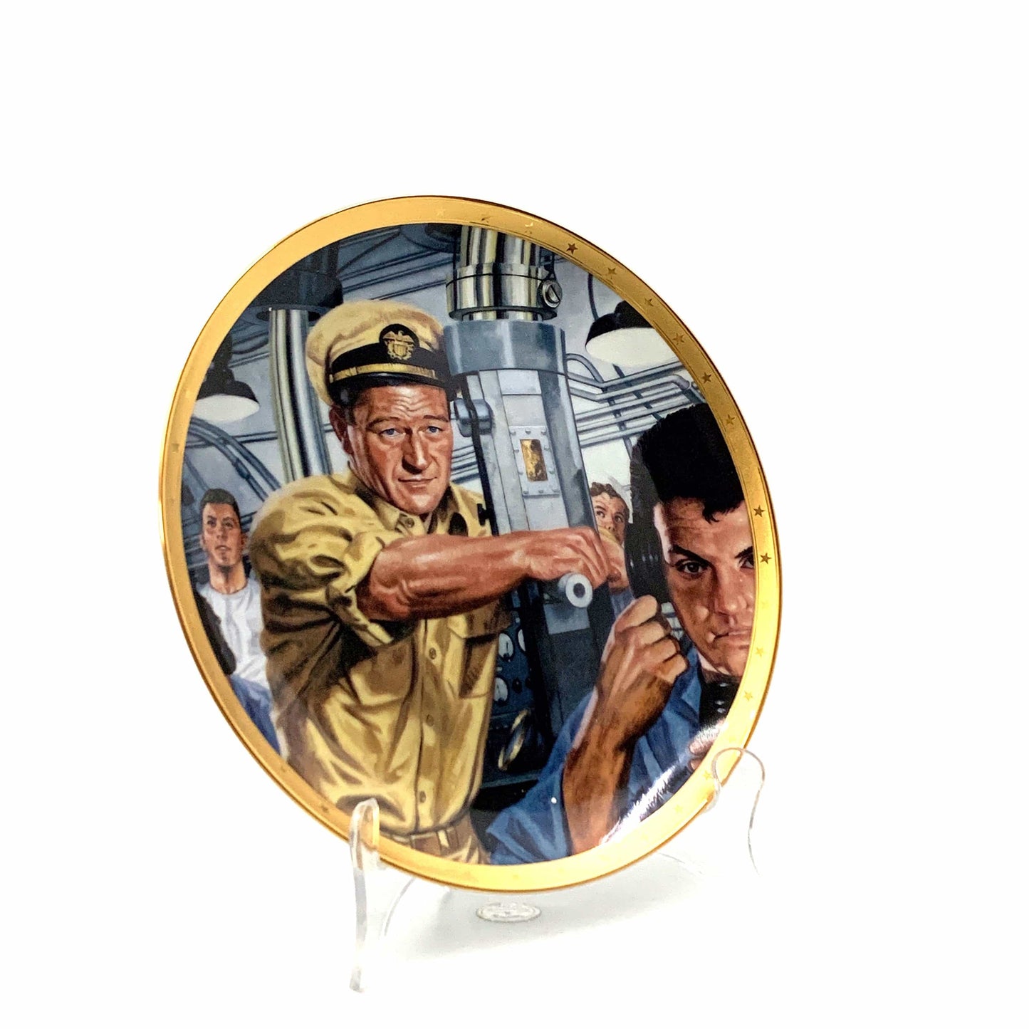 John Wayne | Symbol Of Naval Strength | Franklin Mint Collectors Plates Series | 8 in.