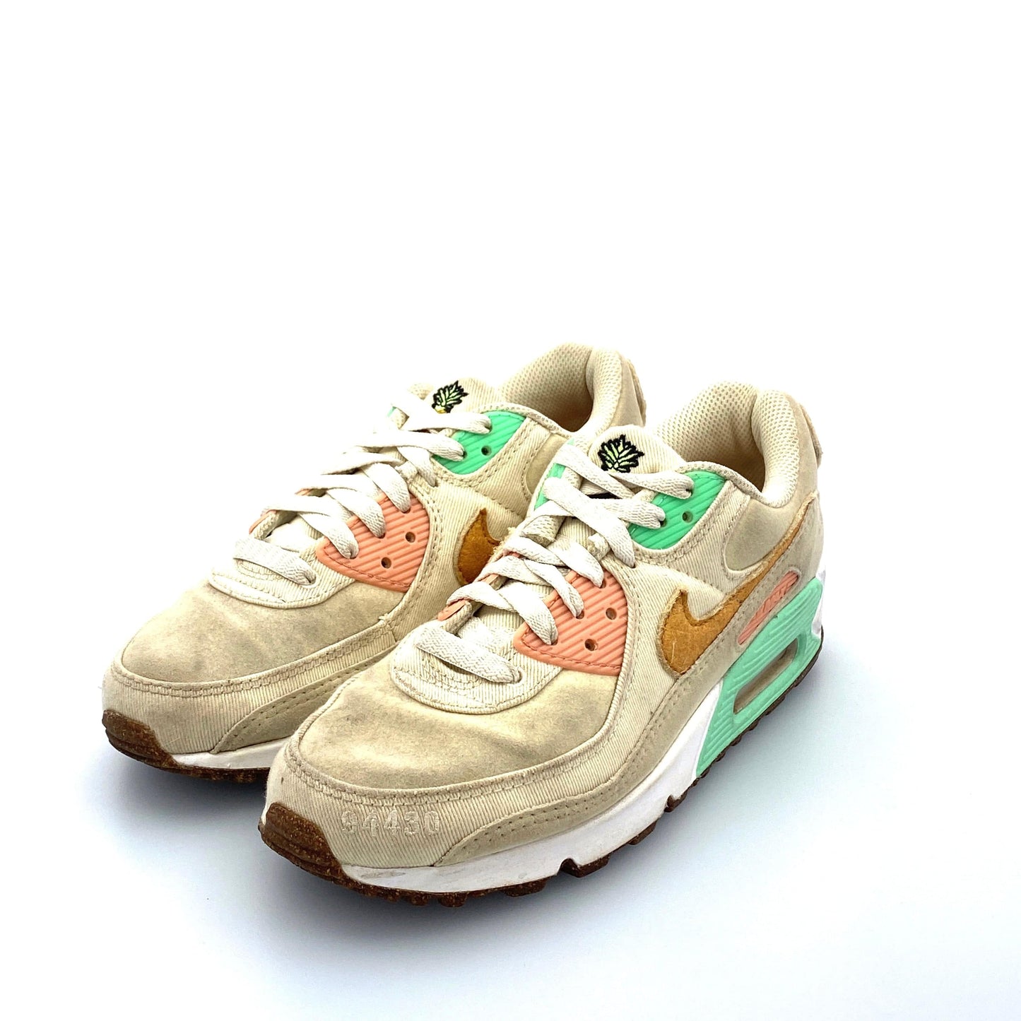 Nike | AIR MAX 90 'HAPPY PINEAPPLE’ Training Athletic Shoes Sneakers | Color: Silver/Yellow | Size: 6.5 | EUC