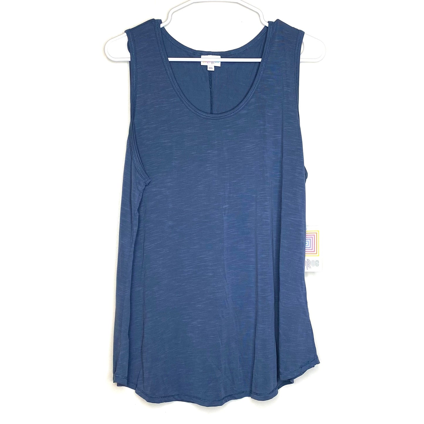 LuLaRoe | Brushed Sleeveless Tank Top Shirt | Color: Stone Blue | Size: 3XL | NWT