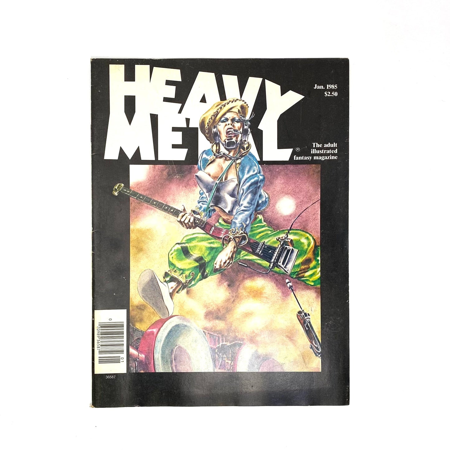 HEAVY METAL | Adult Illustrated Fantasy Erotic Magazine | January 1985