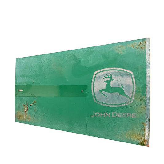 VINTAGE | John Deere | Windmill Vane Tail Fin | Color: Green | 16”x12”