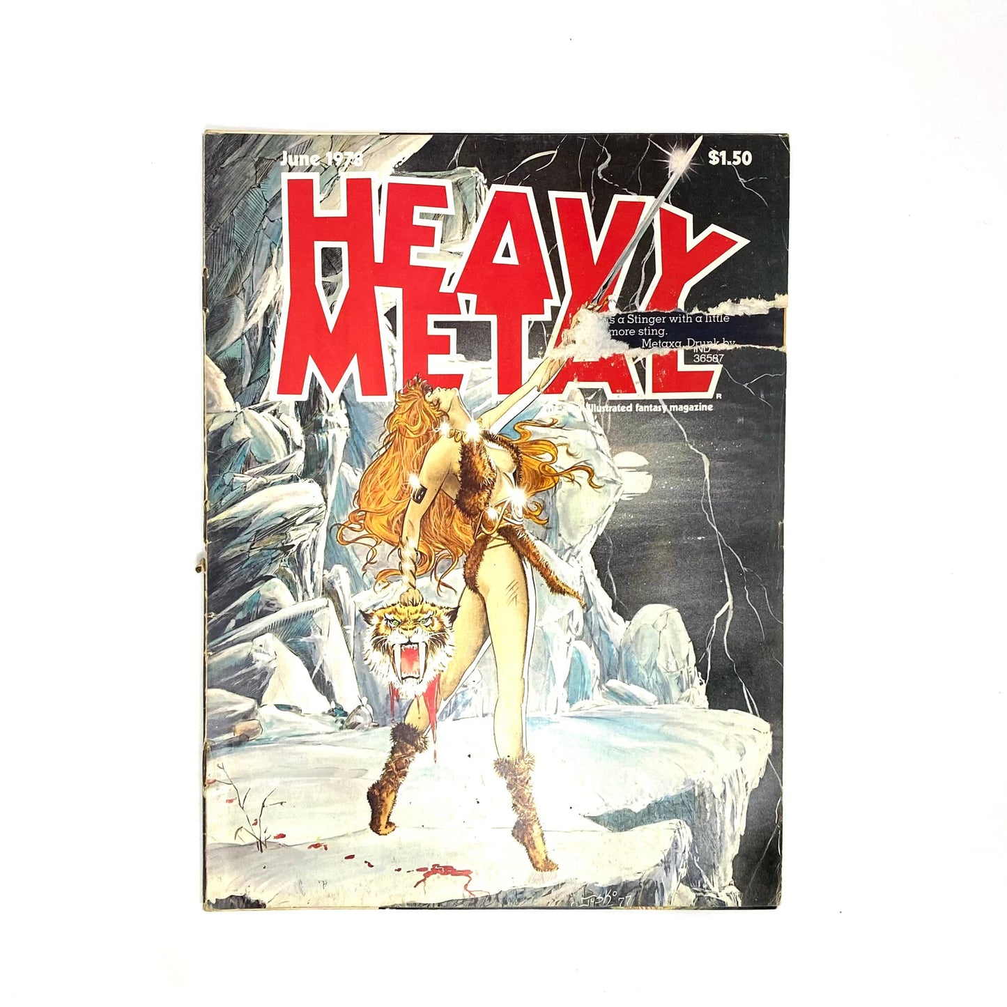 HEAVY METAL | Adult Illustrated Fantasy Erotic Magazine | June 1978