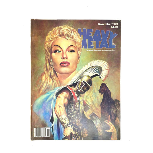 HEAVY METAL - Adult Illustrated Fantasy Erotic Magazine - November 1978