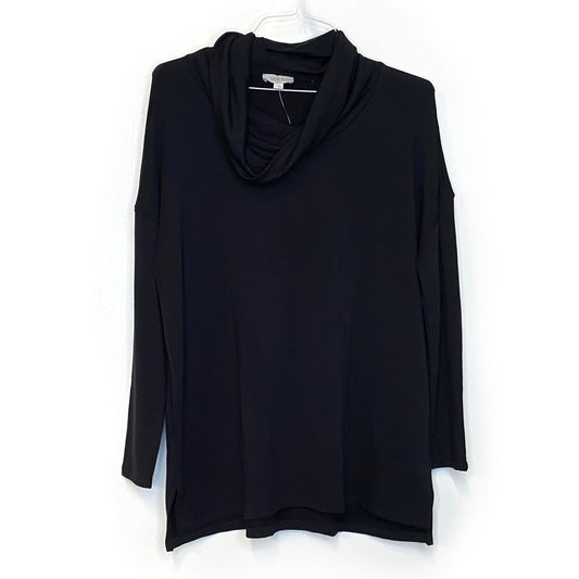 Loft Outlet Womens Size L Black Turtleneck Sweater Top Shirt L/s NWT