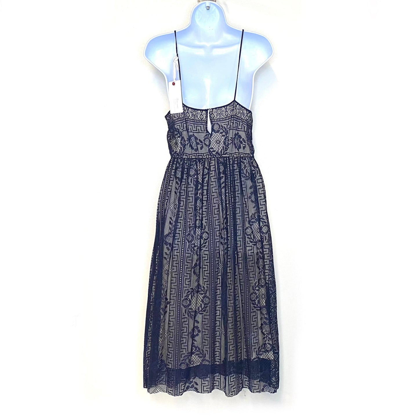 Giada Forte Womens Size S Blue Lacey Slip Dress (NWT)
