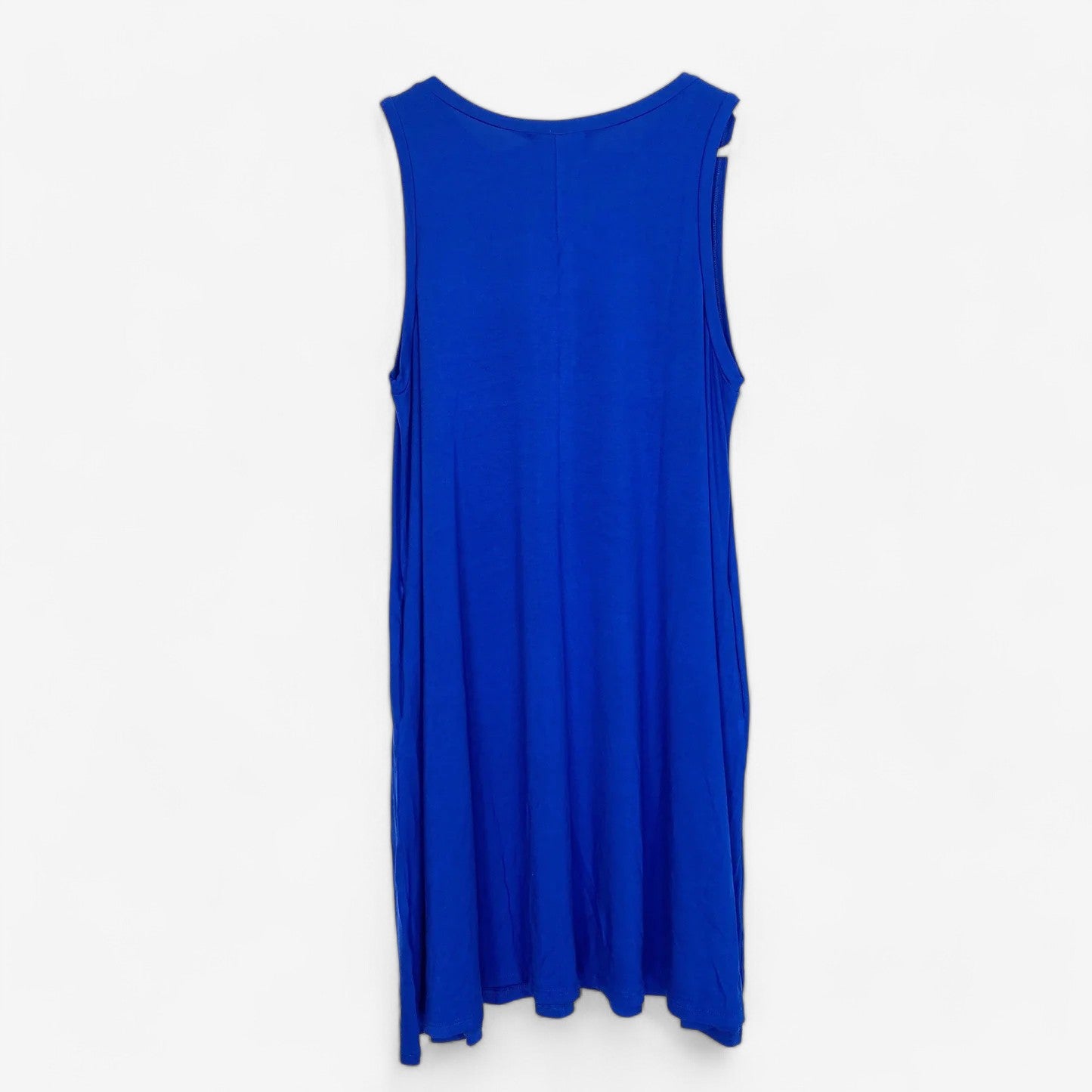 Reborn J Women's Royal Blue Sleeveless Summer Sheath Dress - Size L