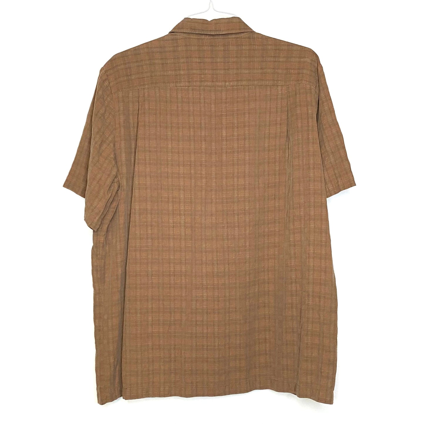 511 Tactical Series Mens Size L Brown Plaid Casual Shirt s/s EUC