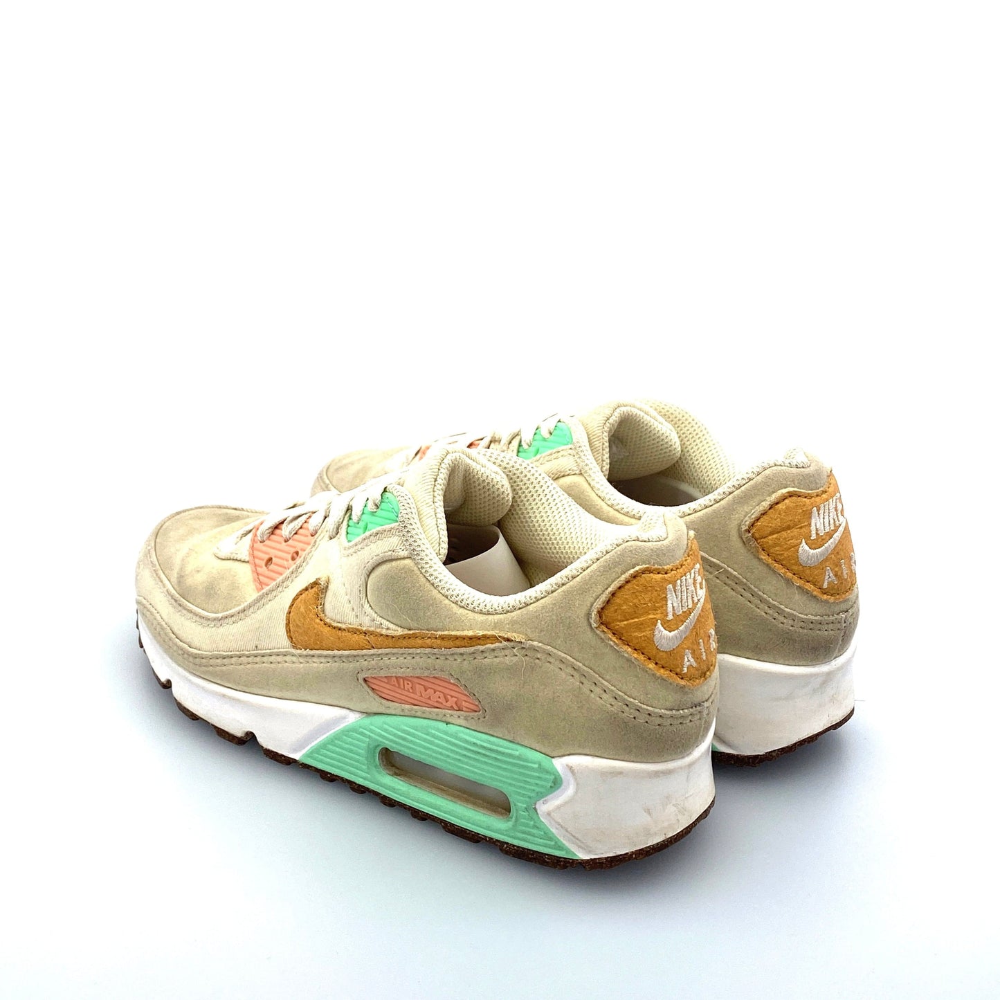 Nike | AIR MAX 90 'HAPPY PINEAPPLE’ Training Athletic Shoes Sneakers | Color: Silver/Yellow | Size: 6.5 | Pre-Owned