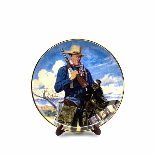 John Wayne | Spirit Of The West | Franklin Mint Collectors Plates Series | 8 in. | EUC